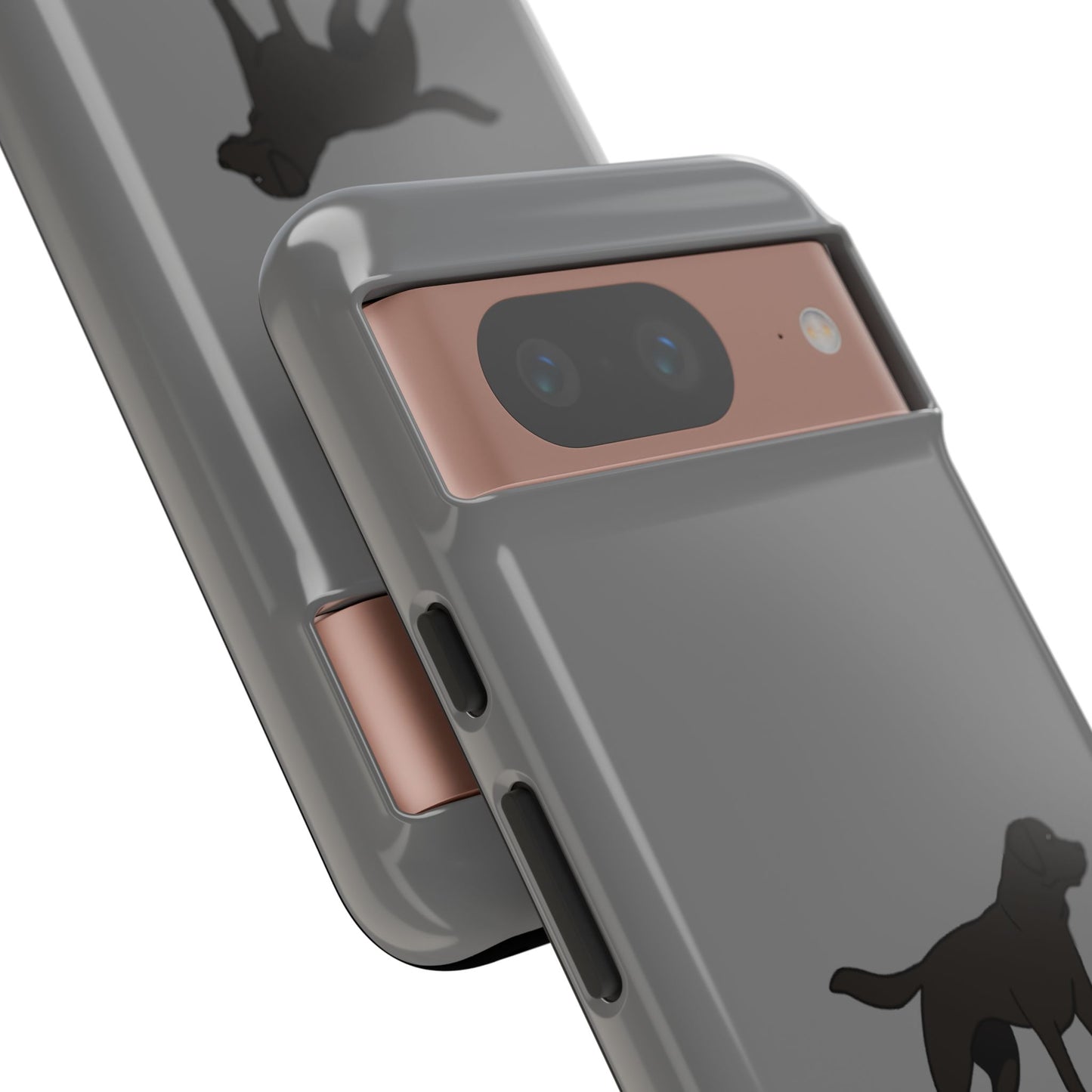 Android black Labrador case