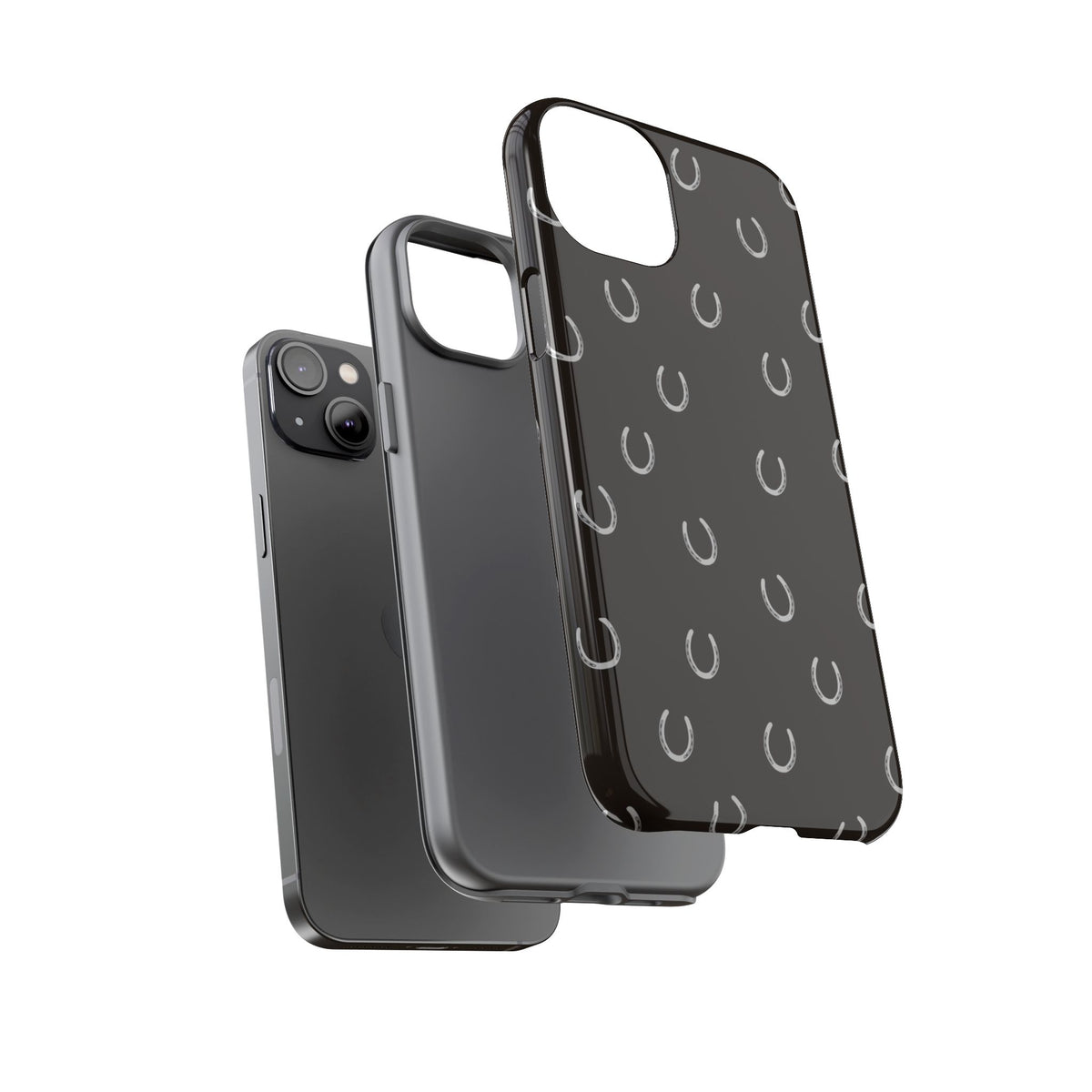Wood Horse Shoe Case