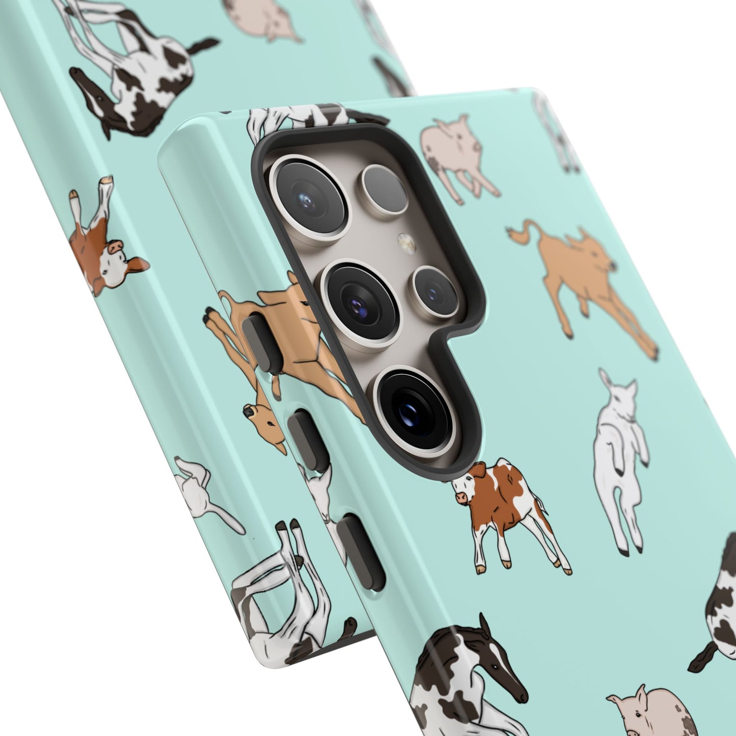 Android farmyard Freinds Blue Case