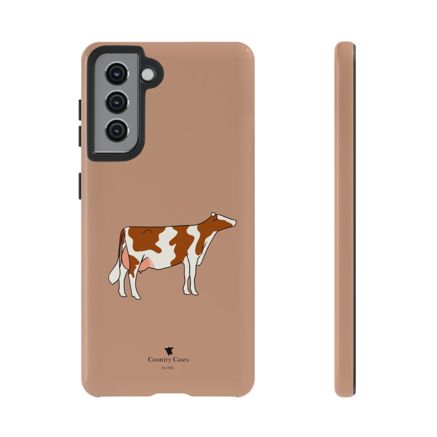 Android red and white Holstein case