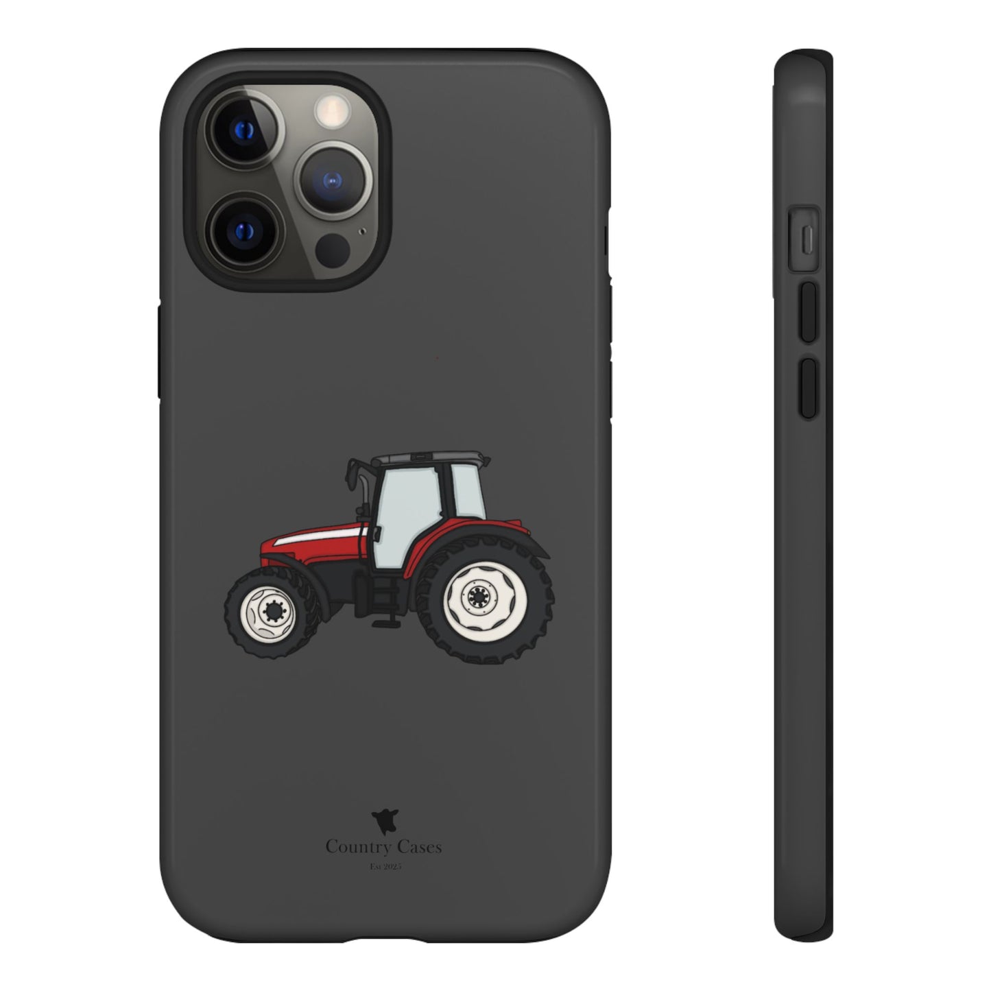 Red tractor case