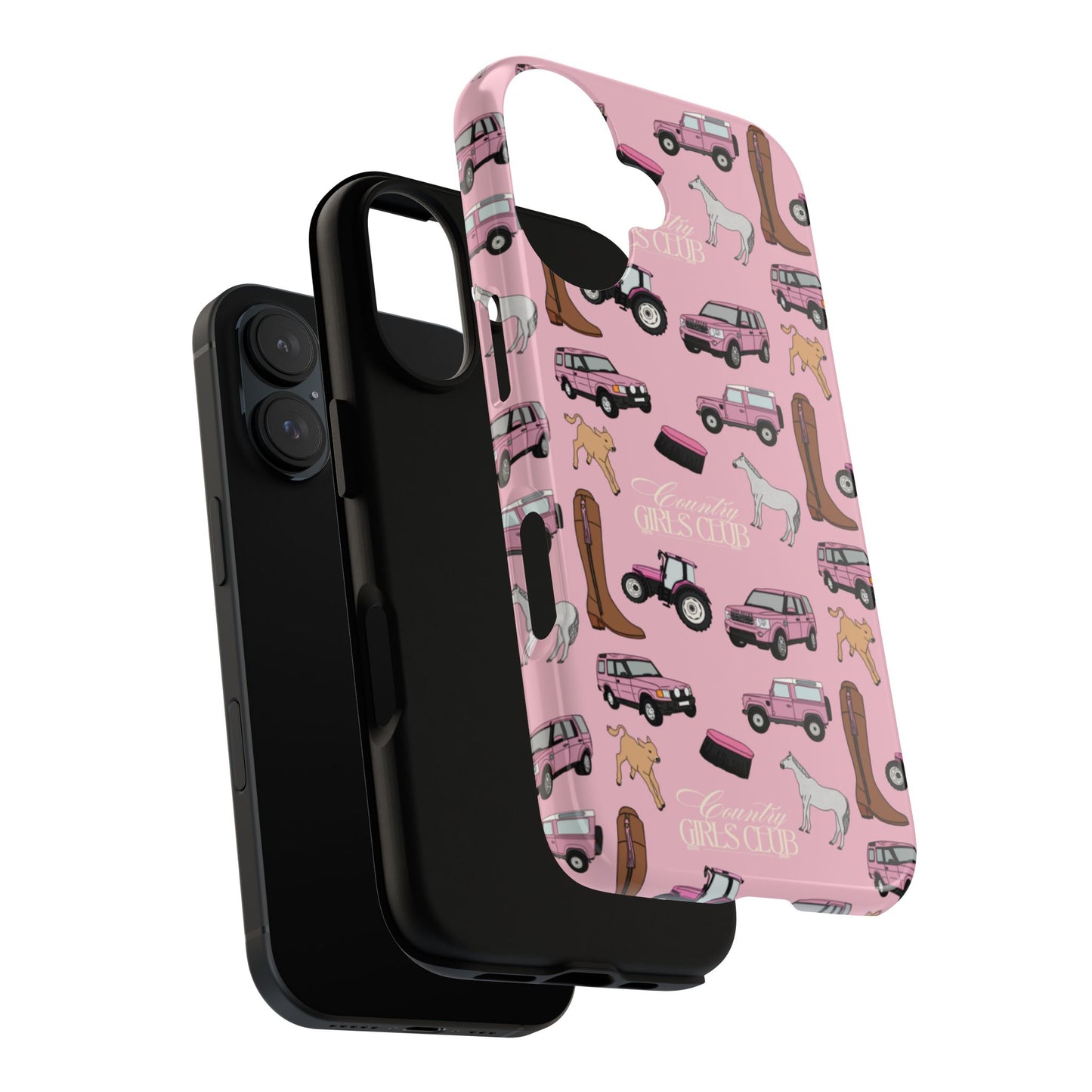 Pink Country Girls Club Case