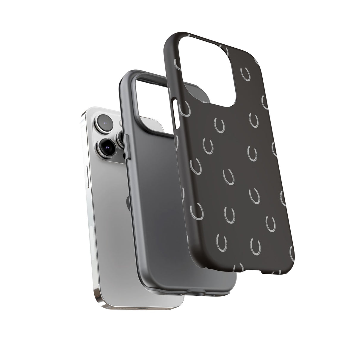 Wood Horse Shoe Case