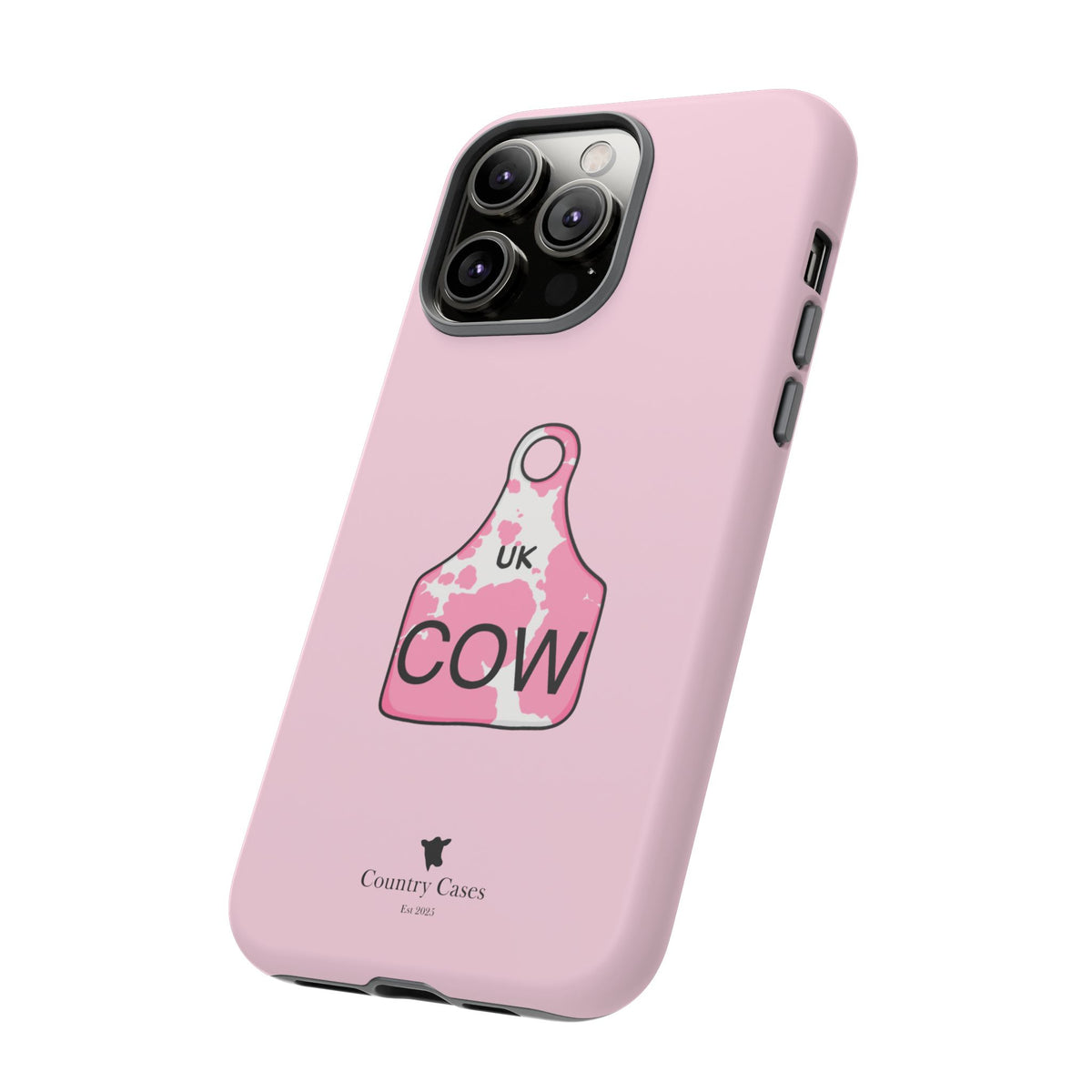 Pink Ear Tag Case