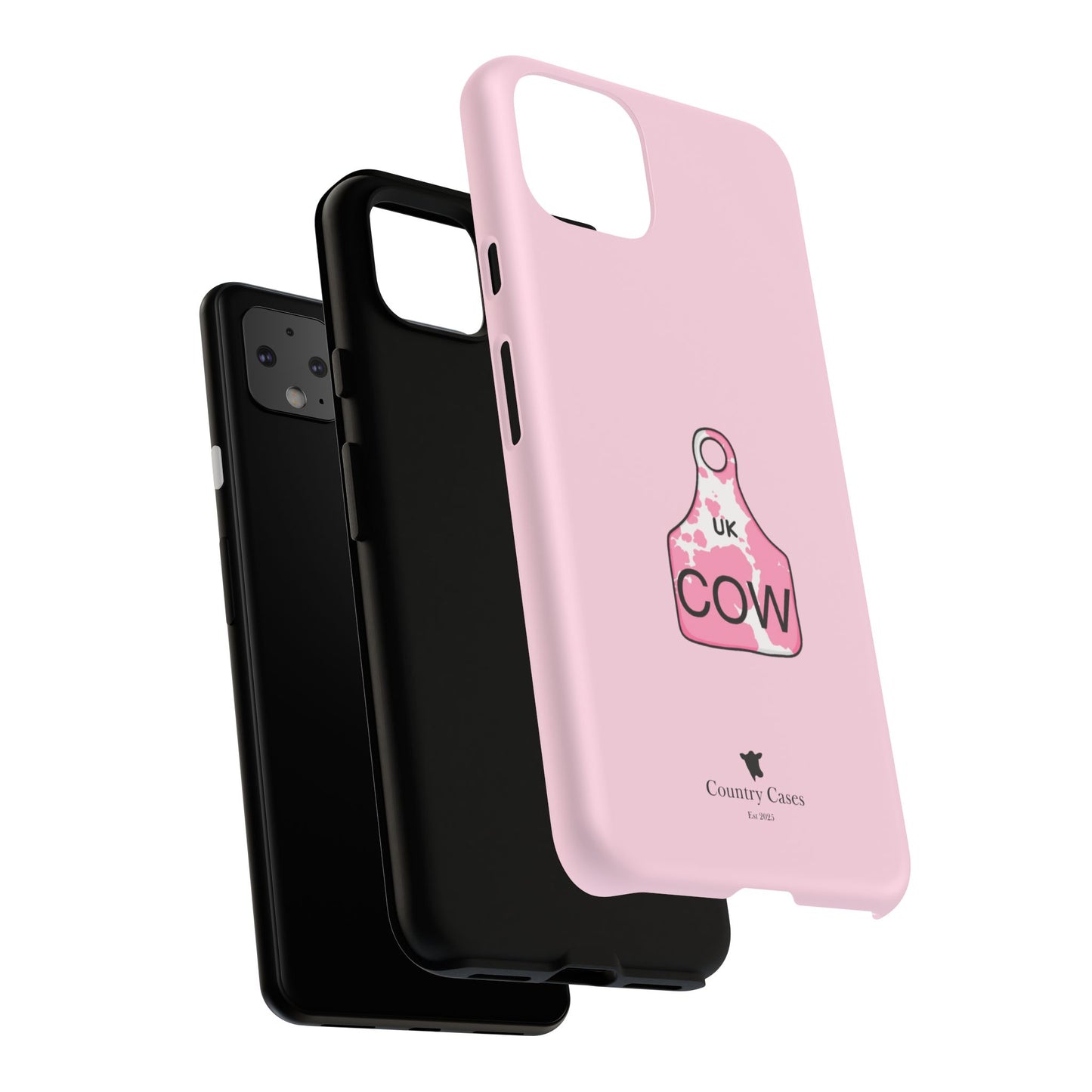 Android pink ear tag case
