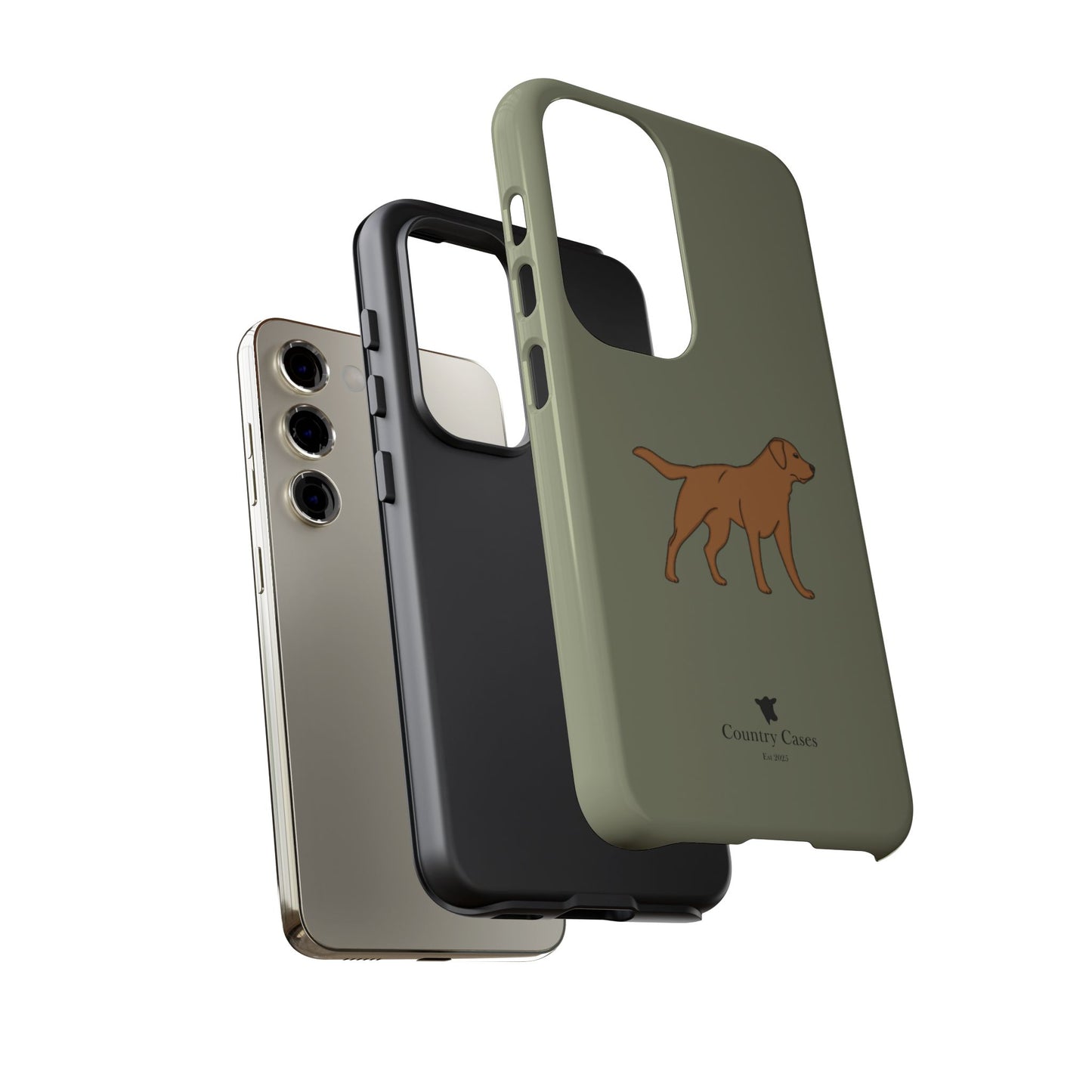 Android fox red Labrador case