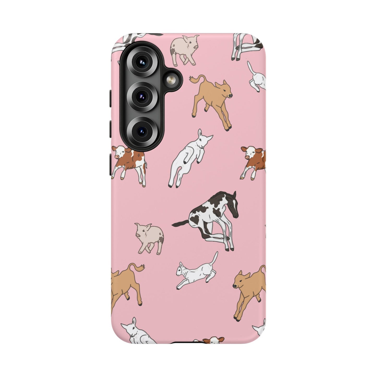Android Farmyard Friends Pink Case