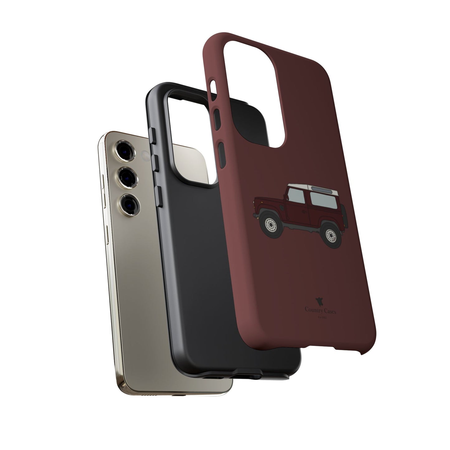 Android berry red landy case