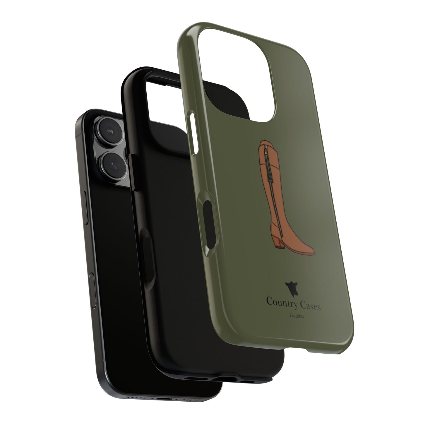 Green country boot case