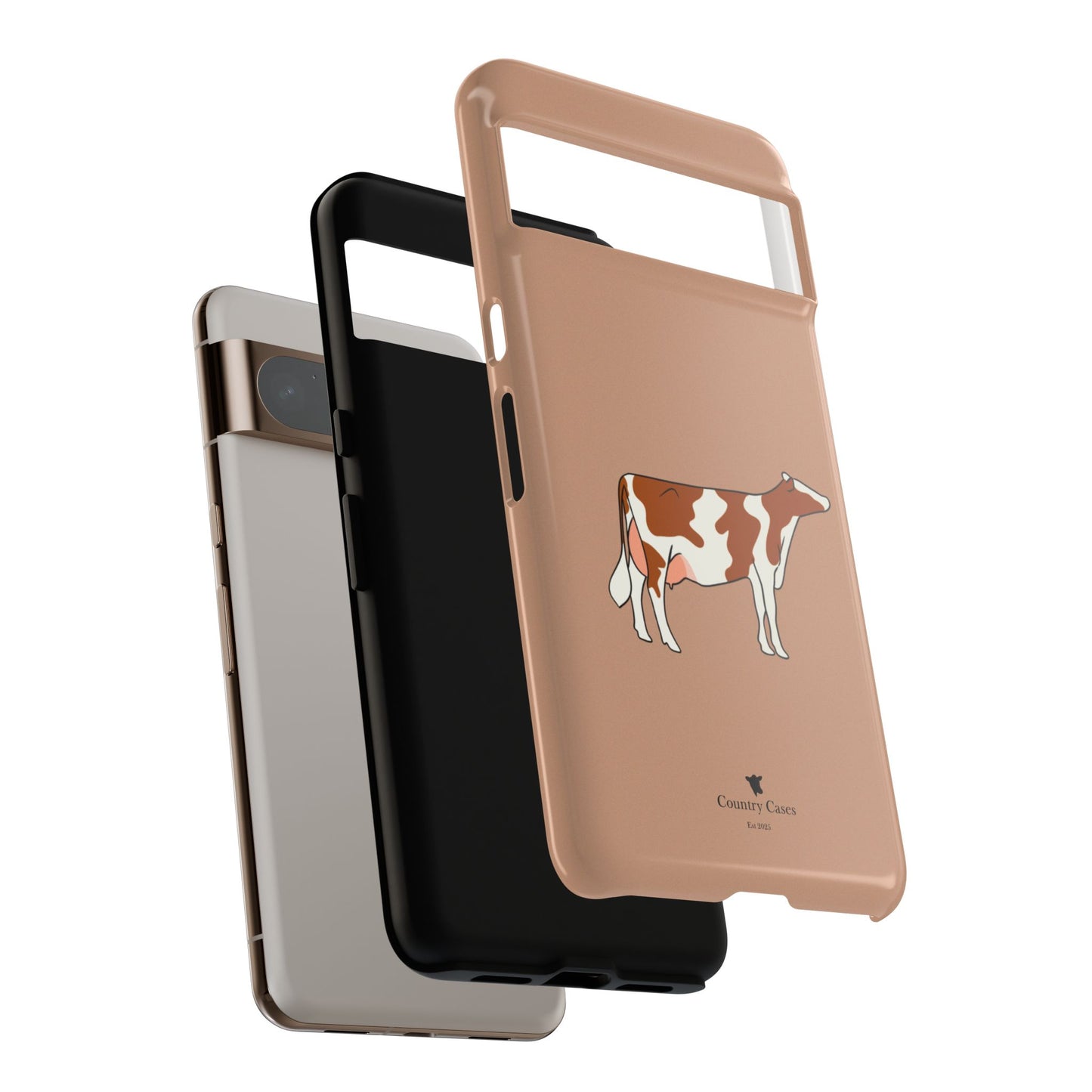 Android red and white Holstein case