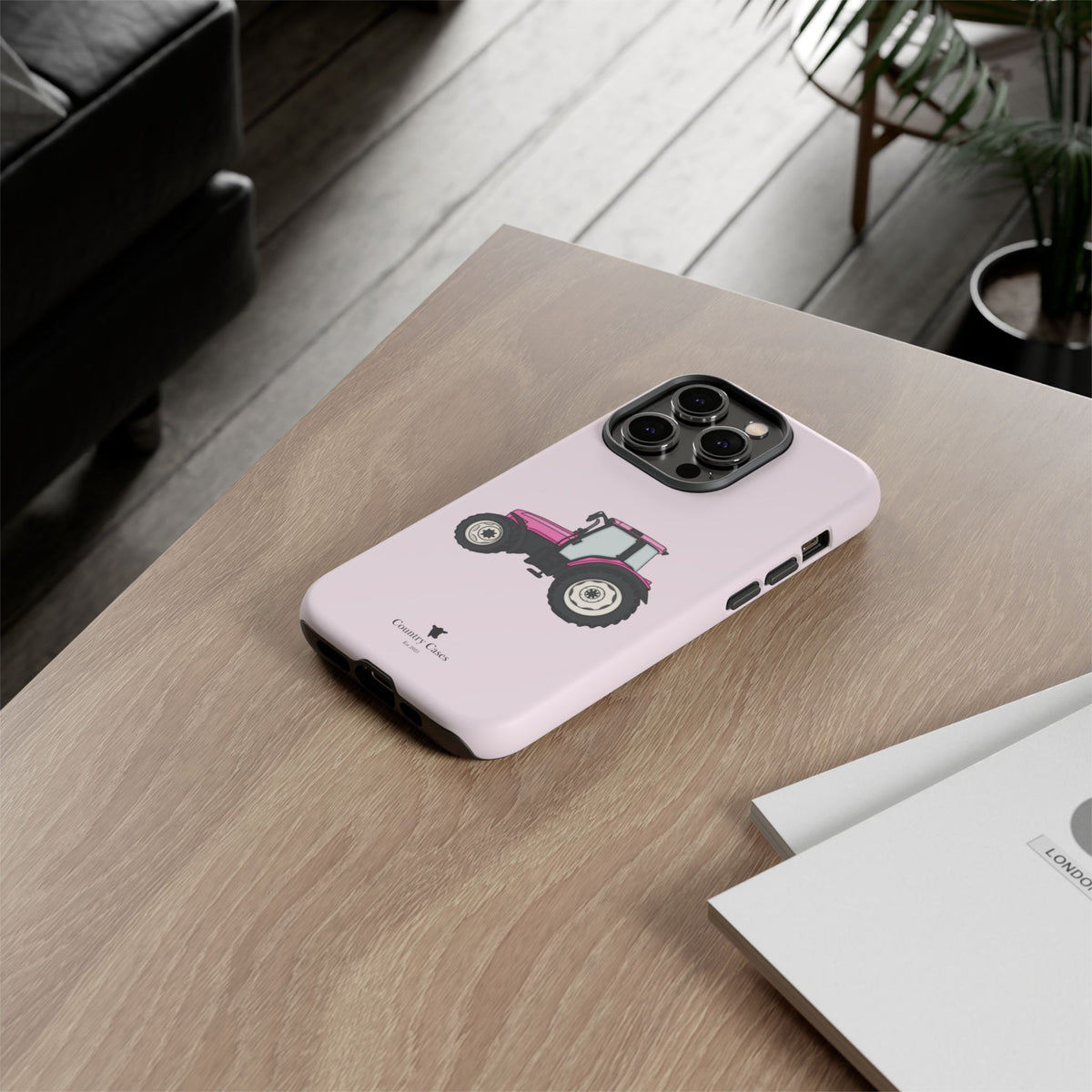 Pink Tractor Case