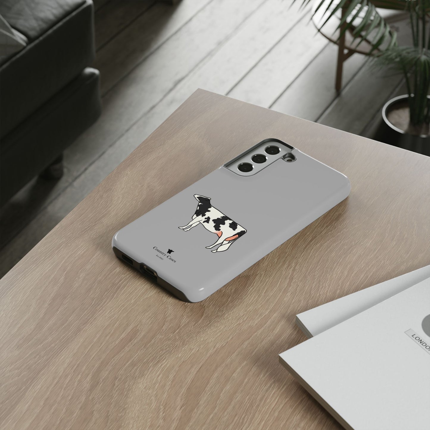 Android black and white Holstein case