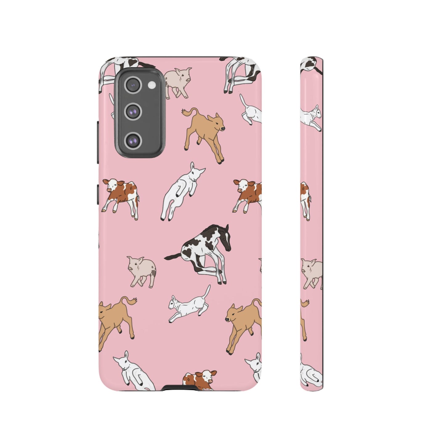 Android Farmyard Friends Pink Case