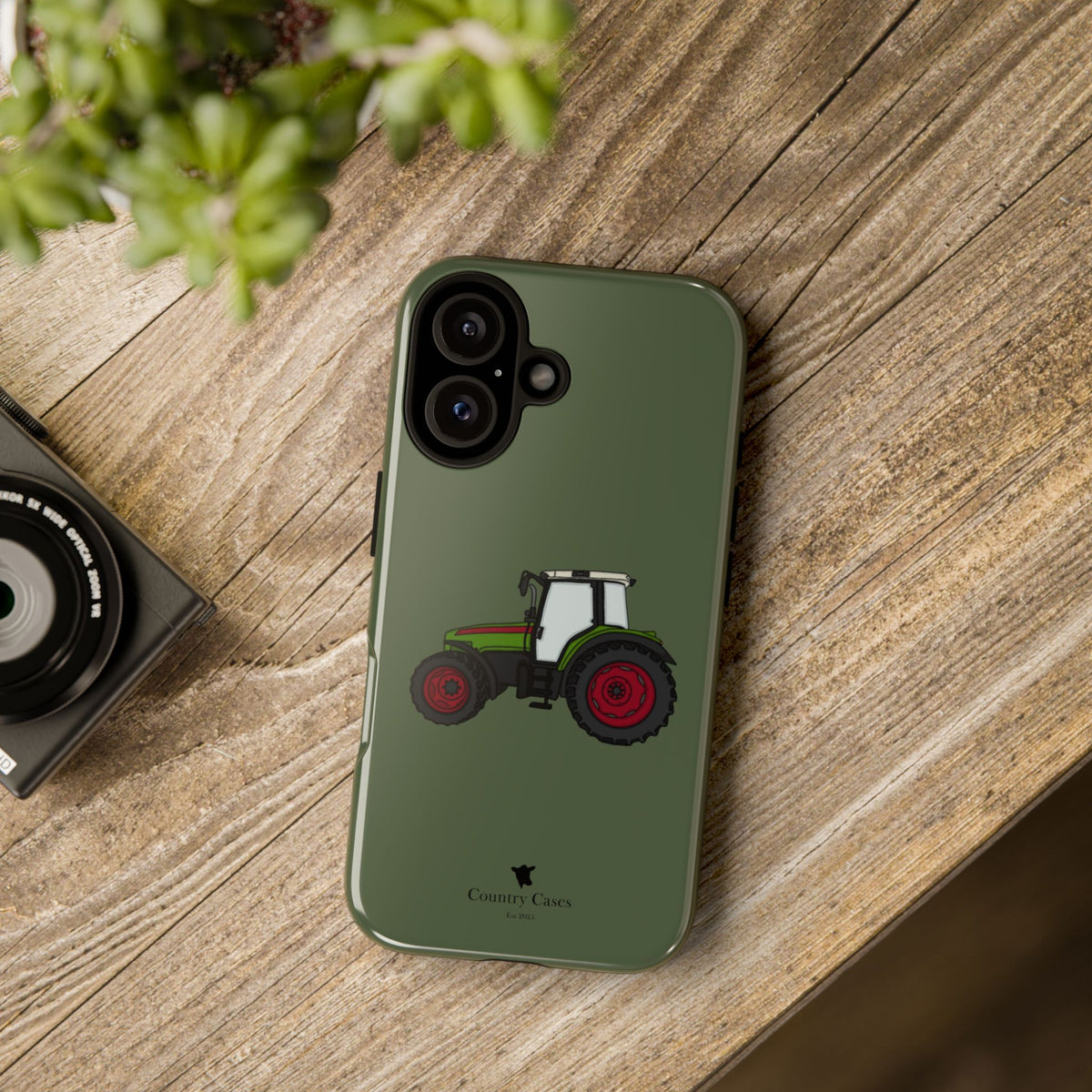Green Tractor Case