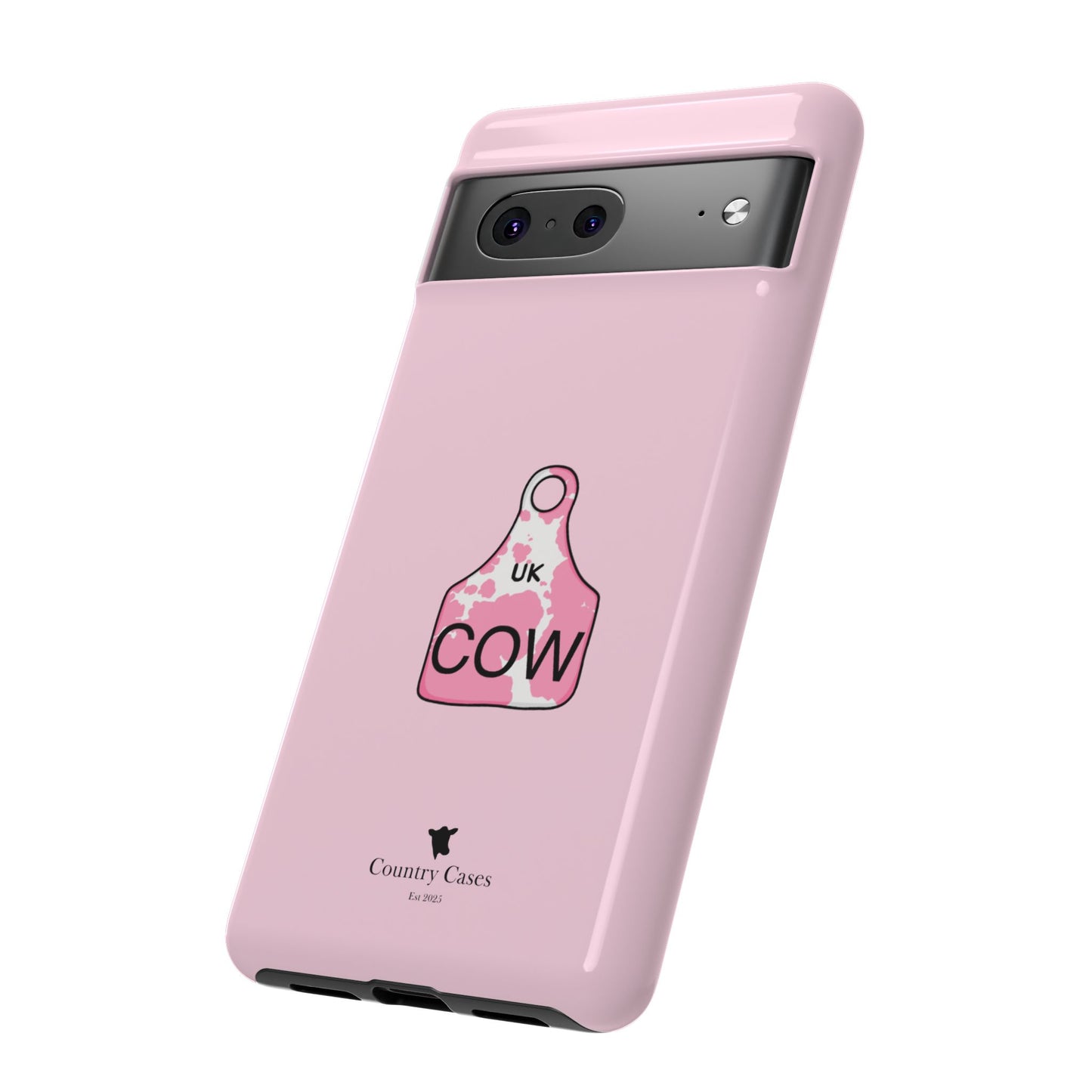 Android pink ear tag case