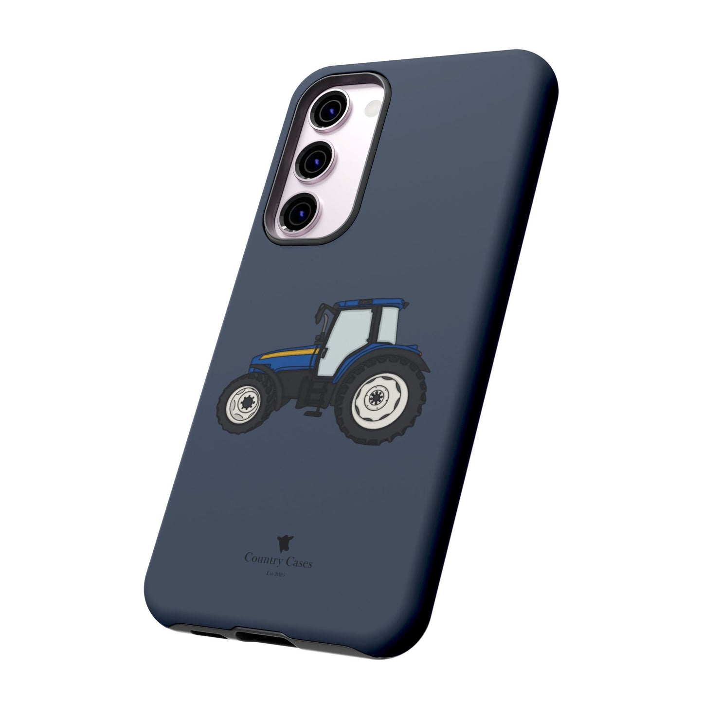 Android blue tractor case
