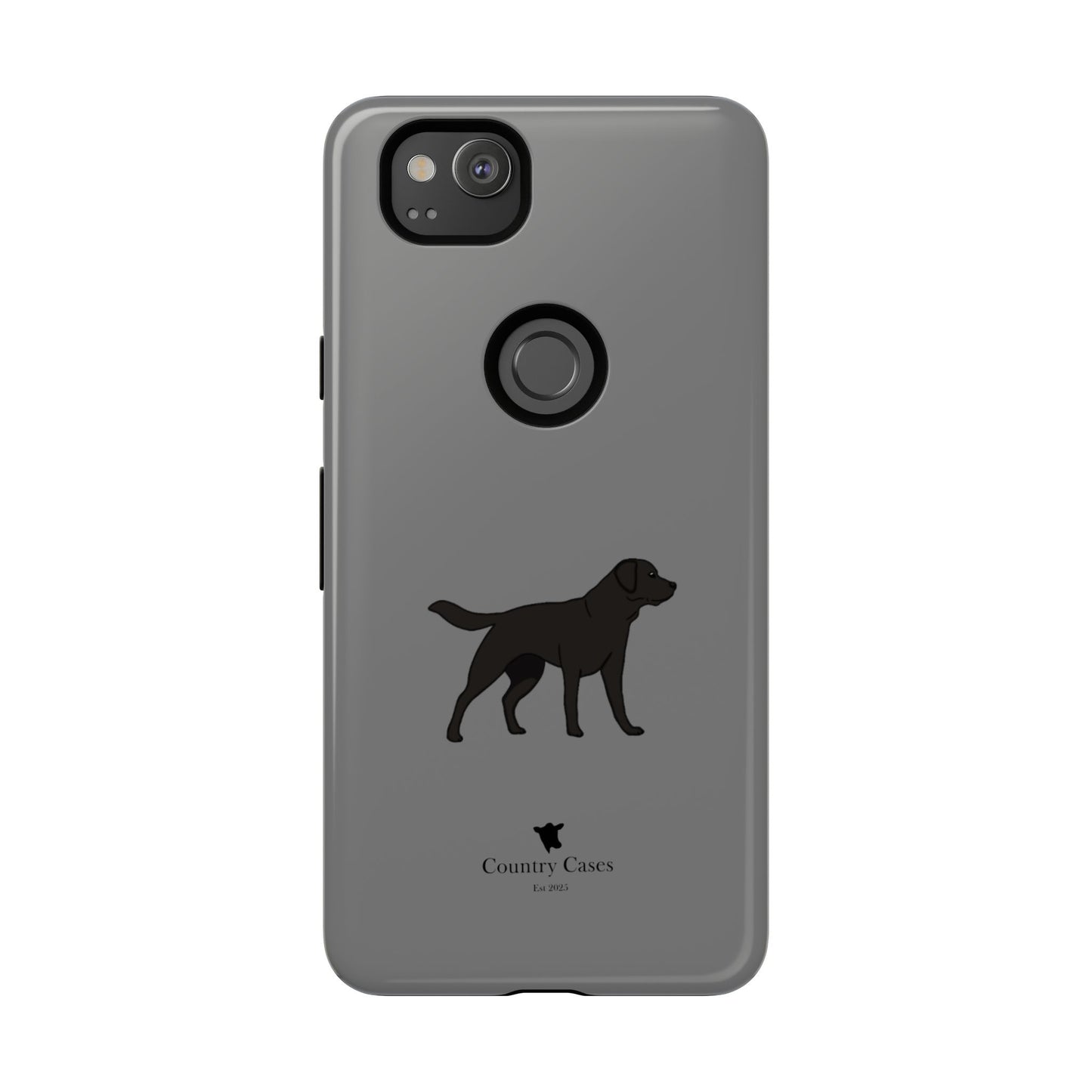Android black Labrador case