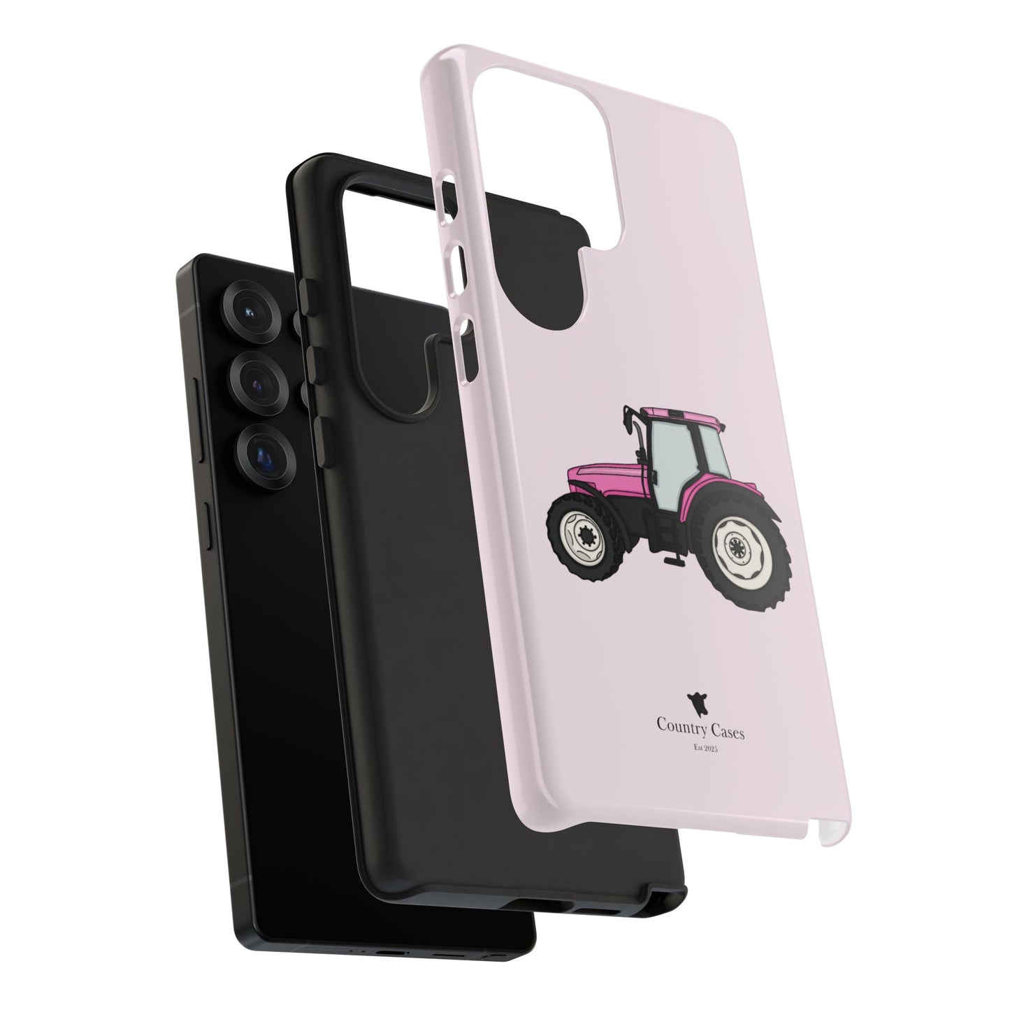 Android pink tractor case
