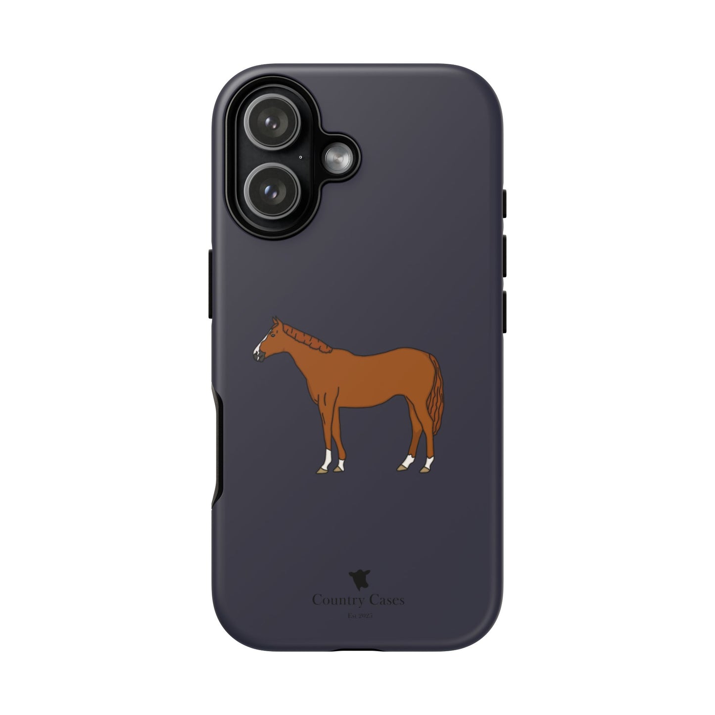 Chestnut horse case