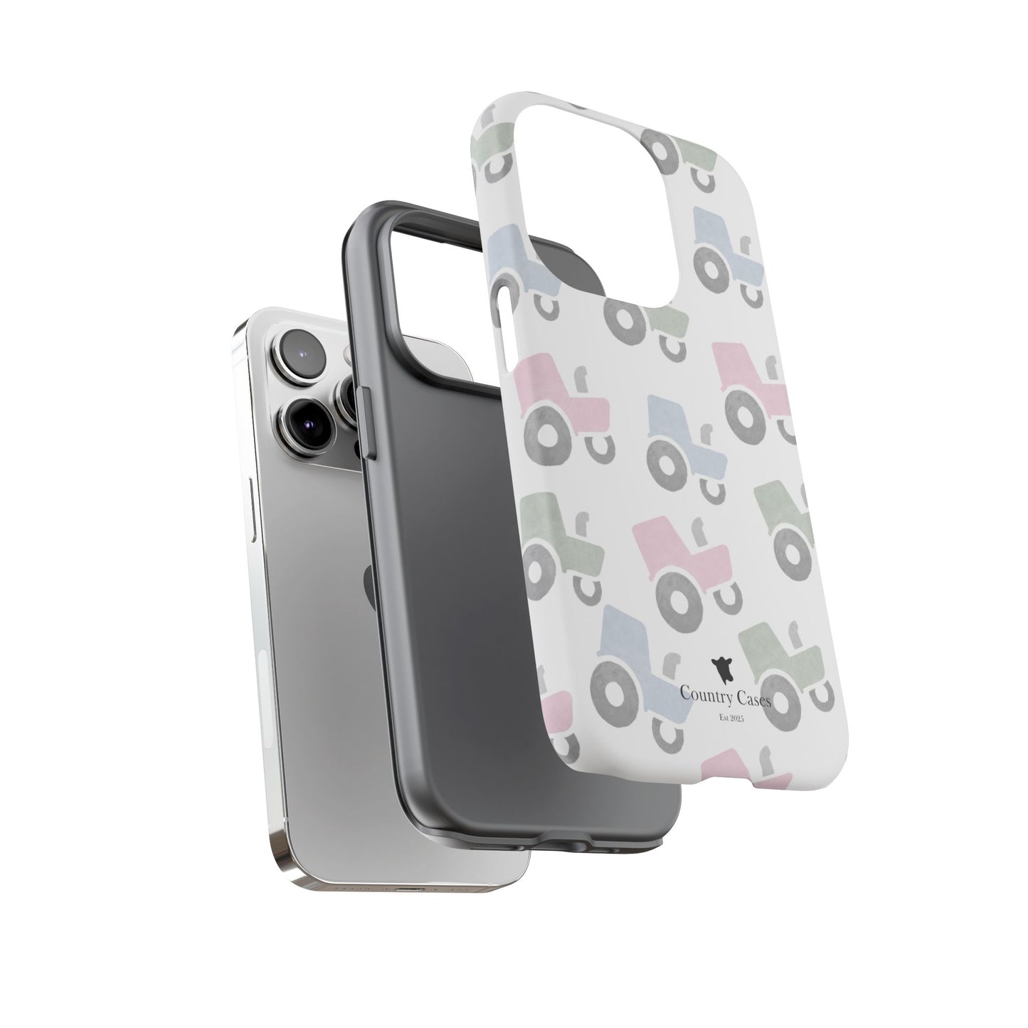 Pastel Tractor Case