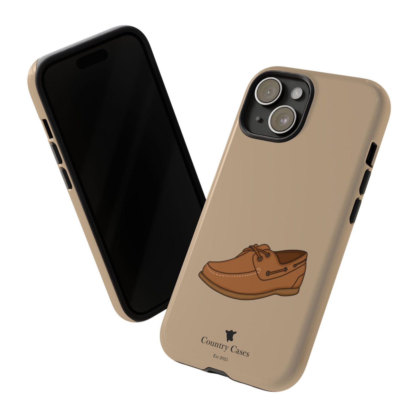 Classic boat shoe phone case