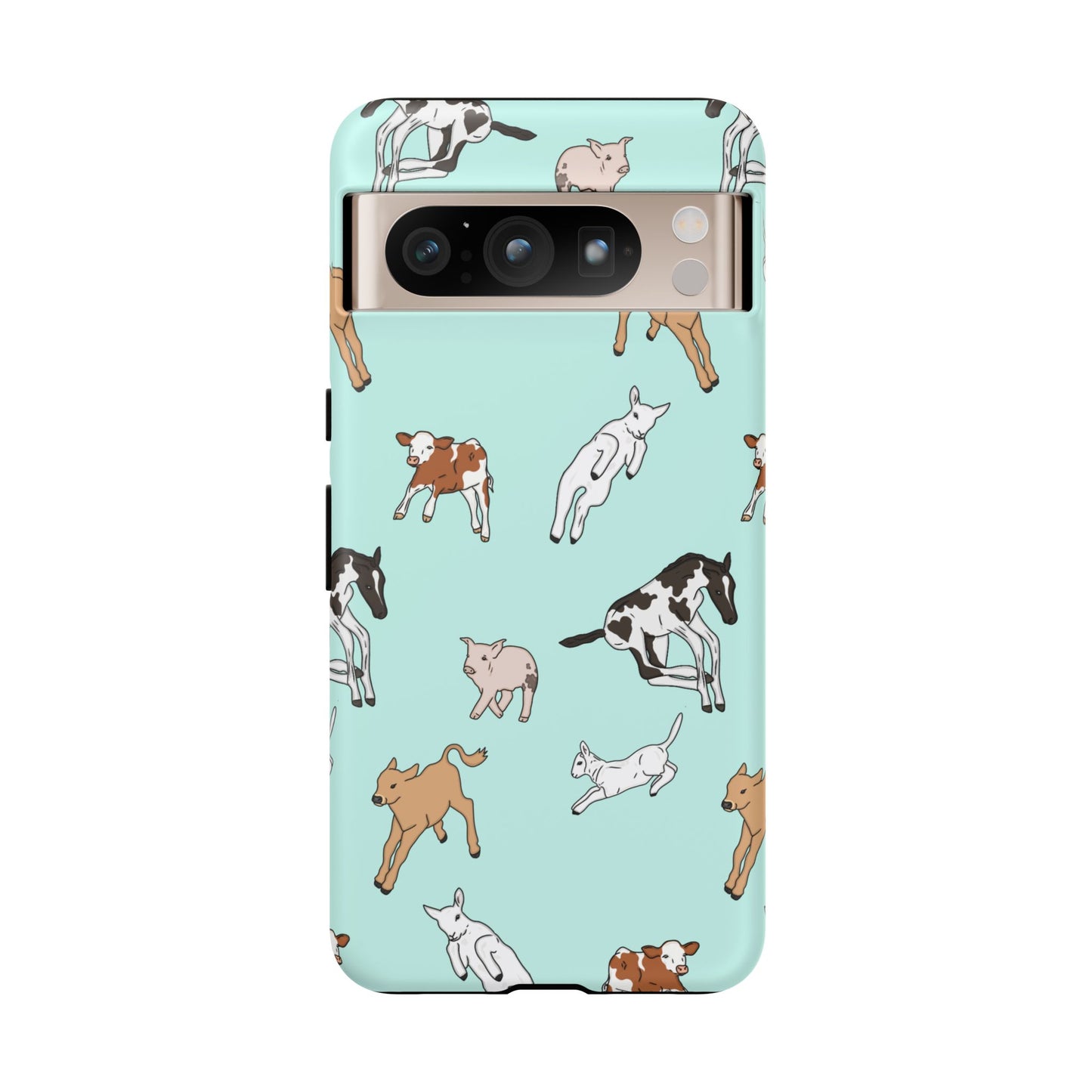 Android farmyard Freinds Blue Case