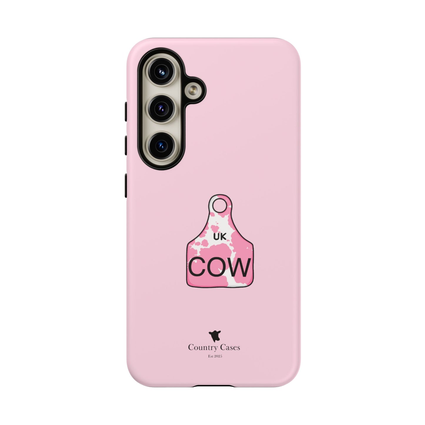 Android pink ear tag case