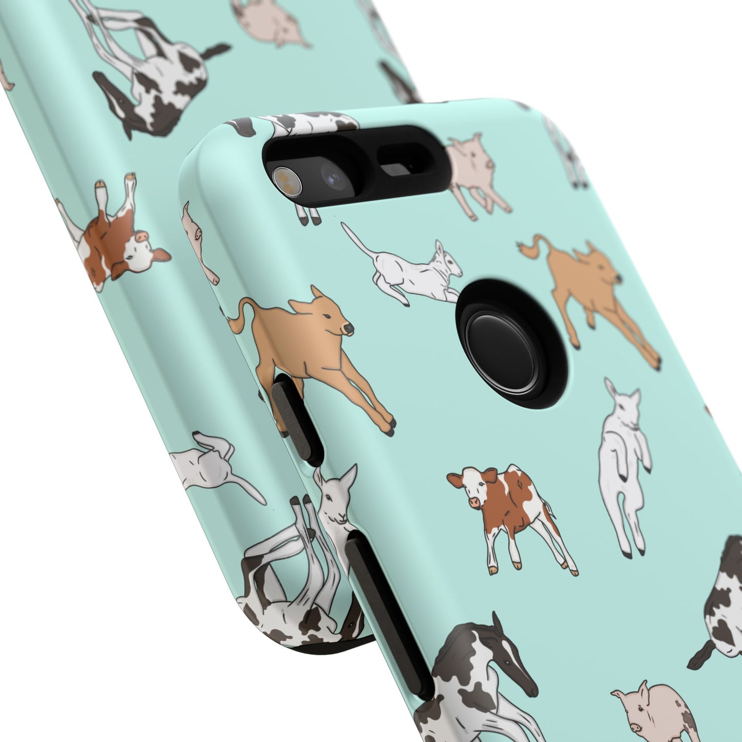 Android farmyard Freinds Blue Case