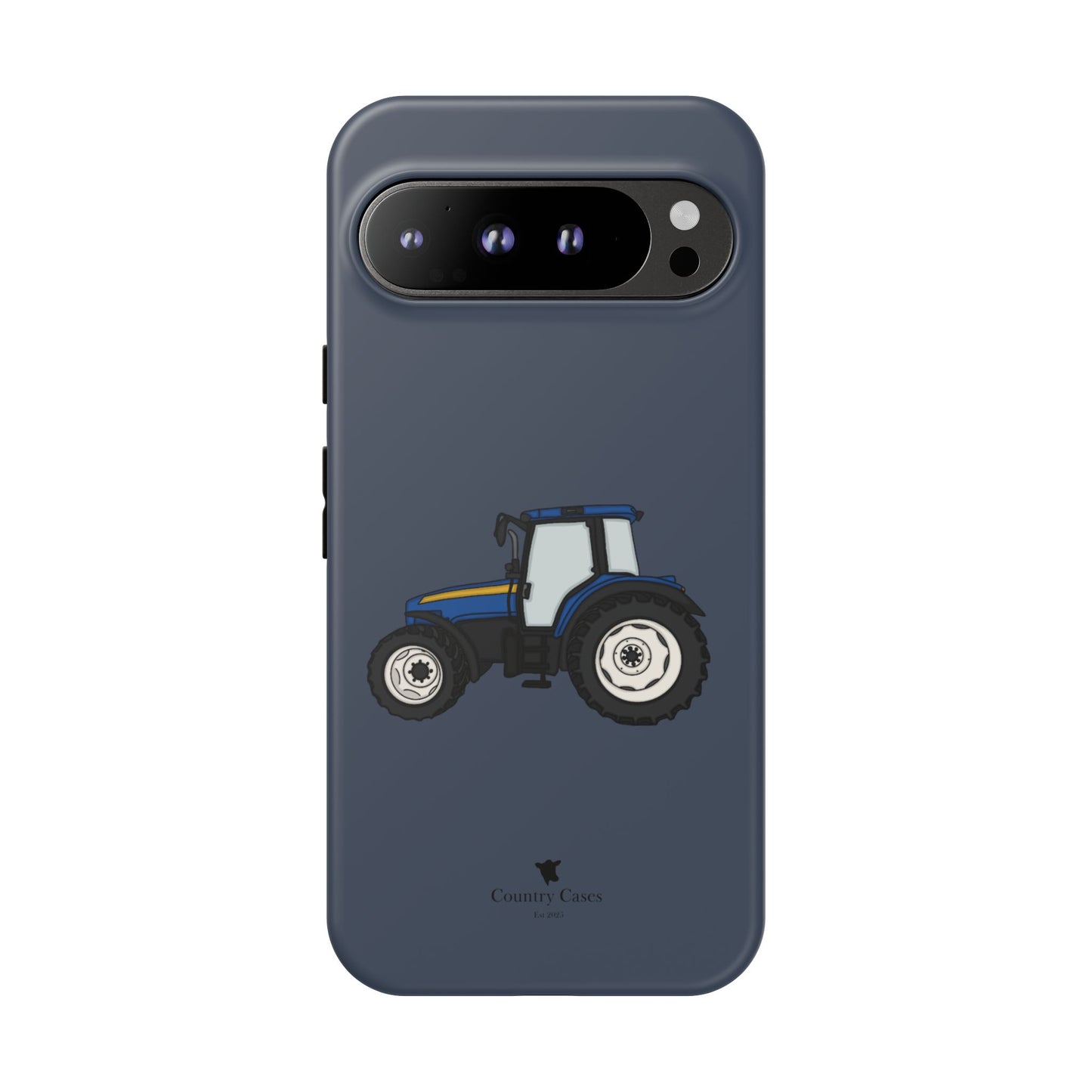Android blue tractor case