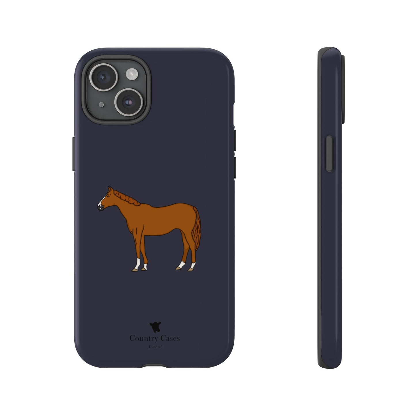 Chestnut horse case
