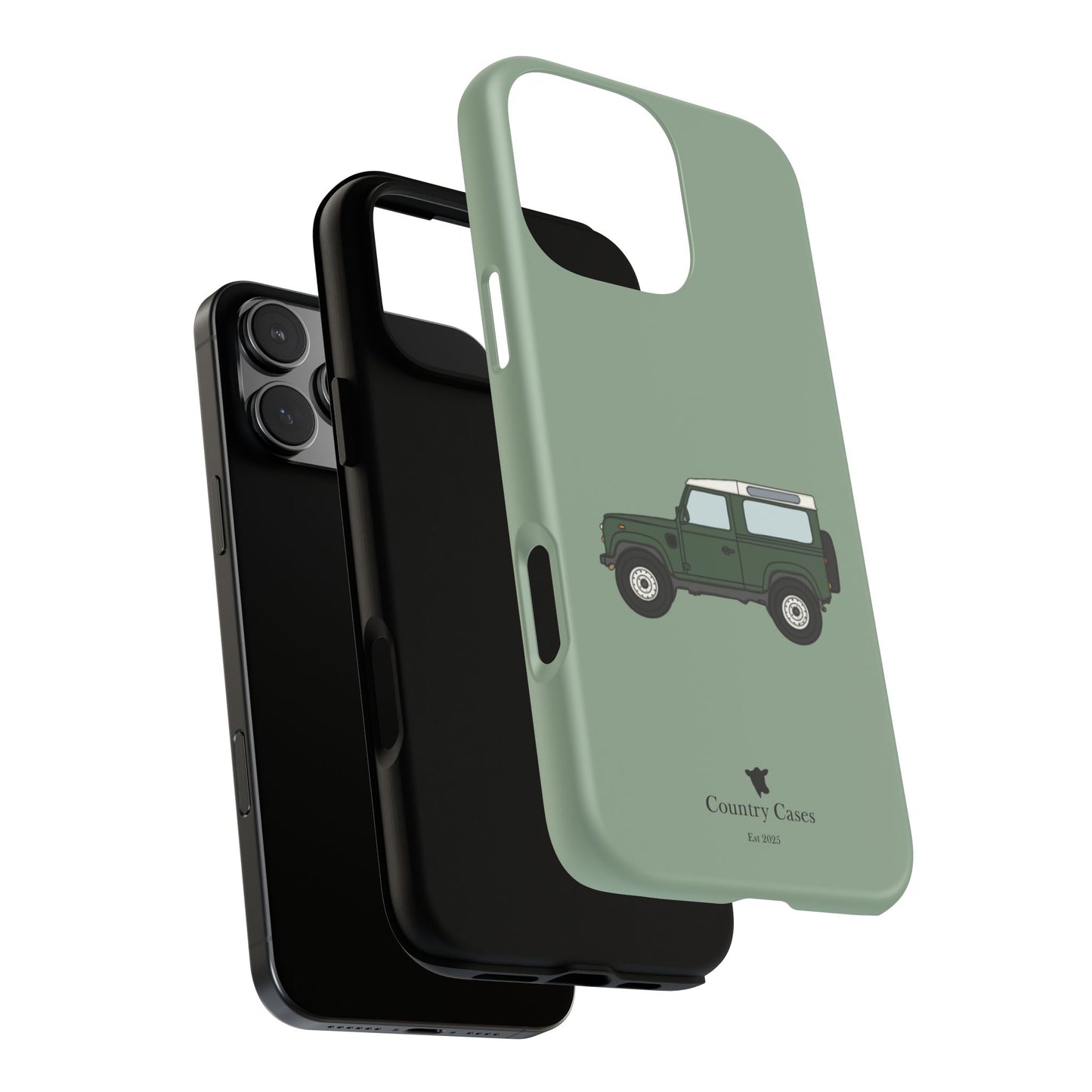 Green landy phone case