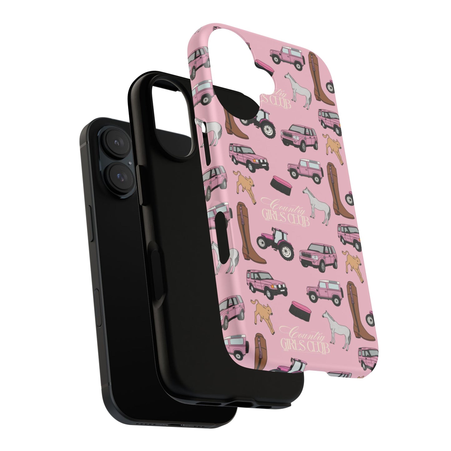 Pink Country Girls Club Case