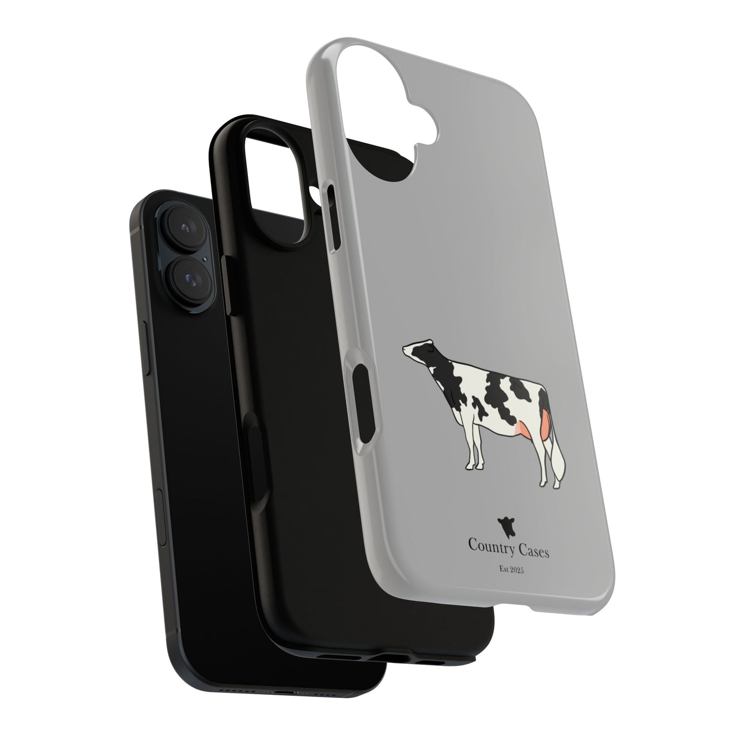 Black and white Holstein case