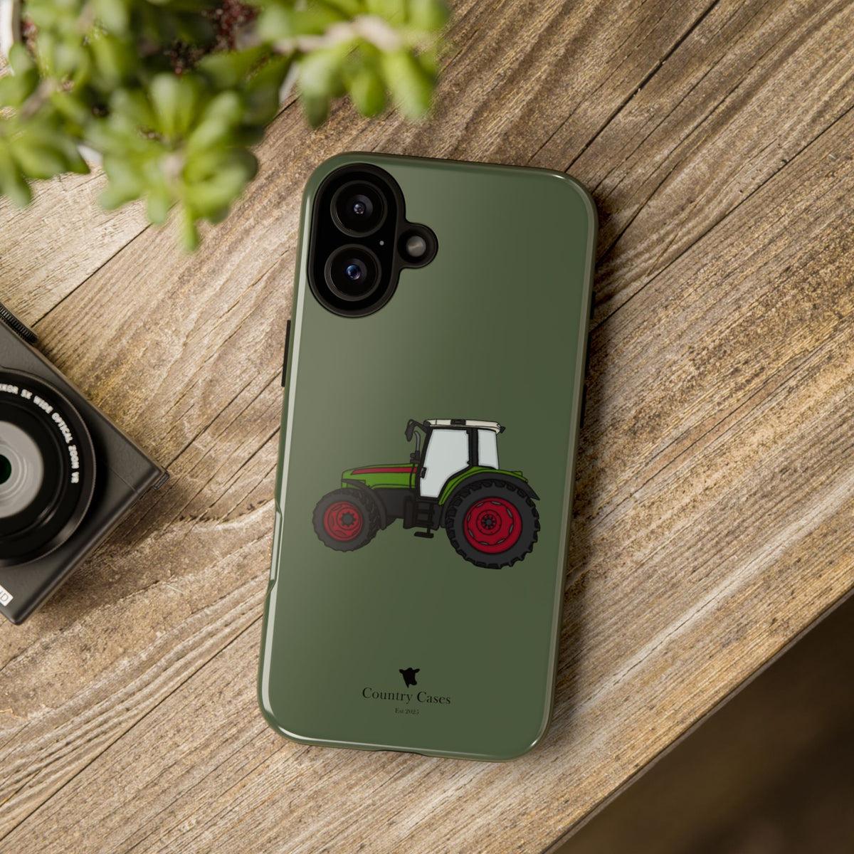 Green Tractor Case