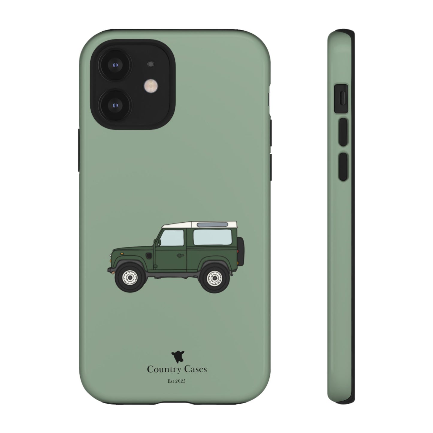 Green landy phone case
