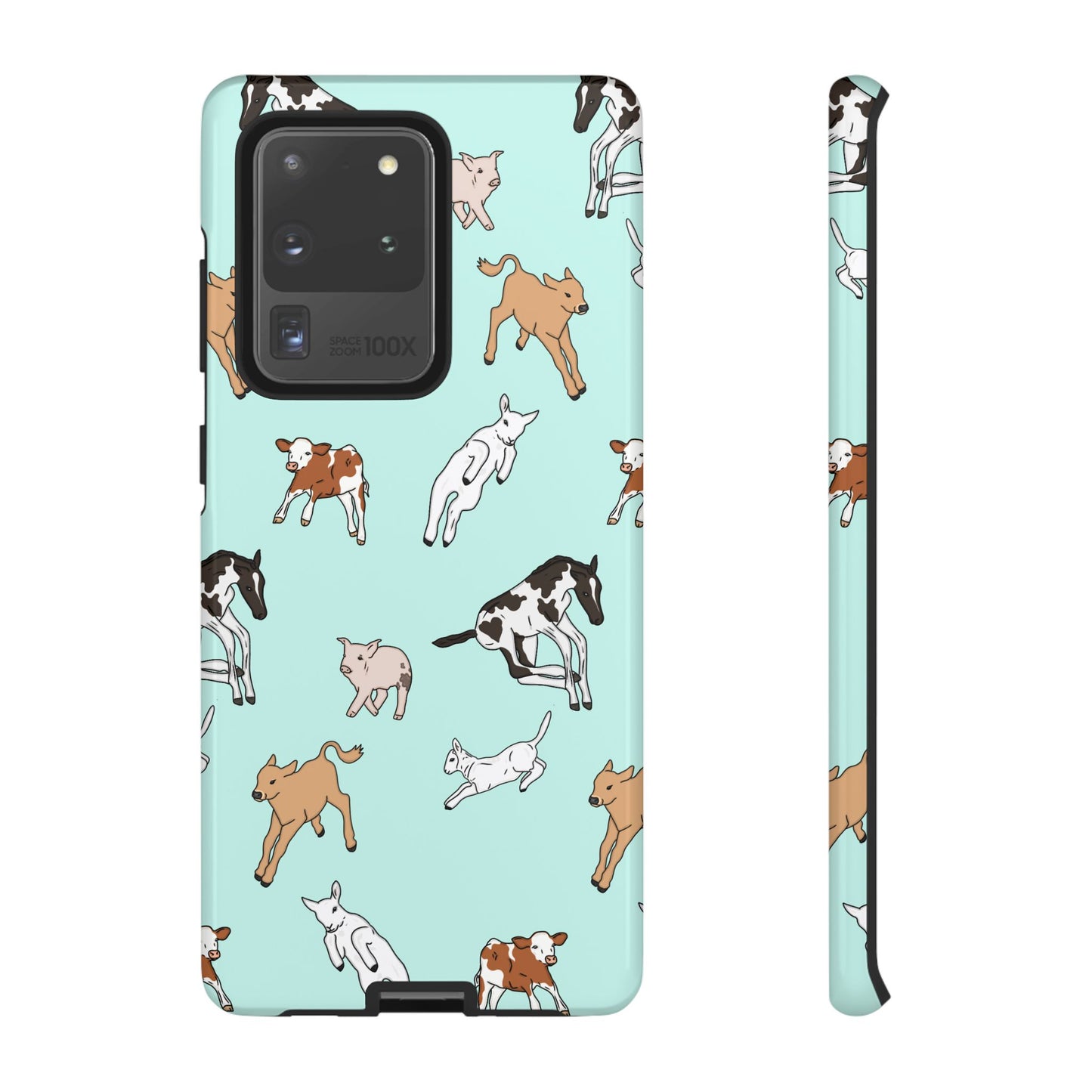 Android farmyard Freinds Blue Case