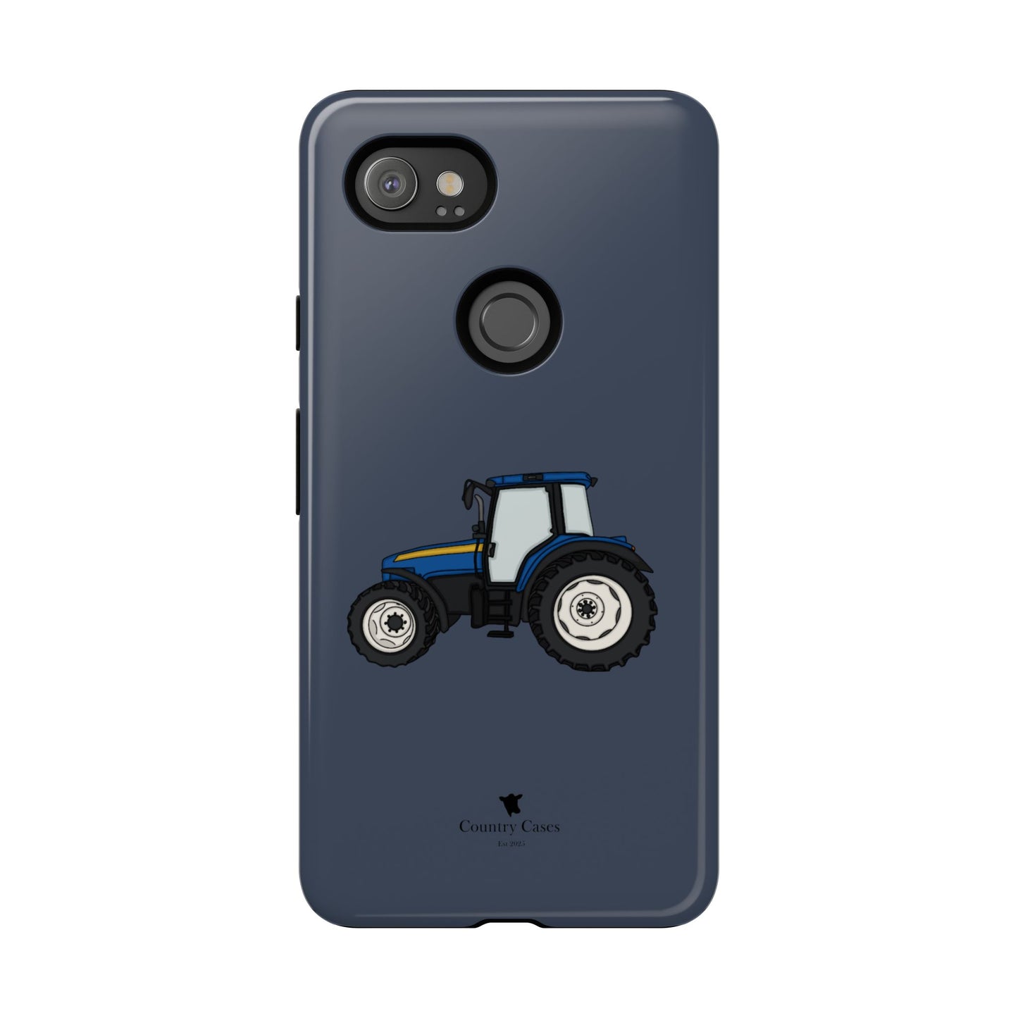 Android blue tractor case