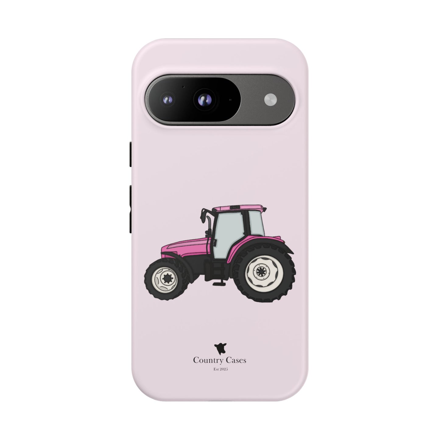 Android pink tractor case