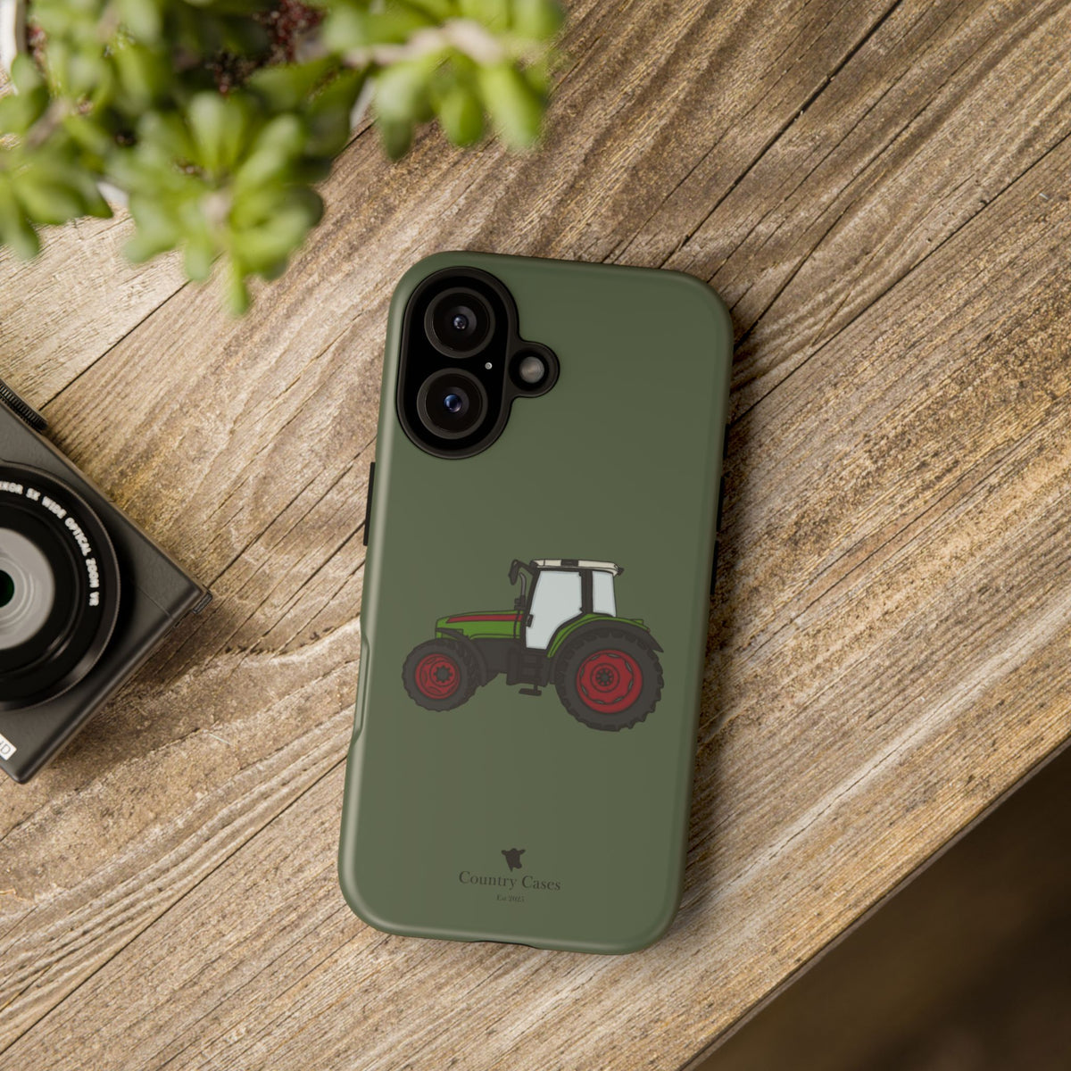 Green Tractor Case