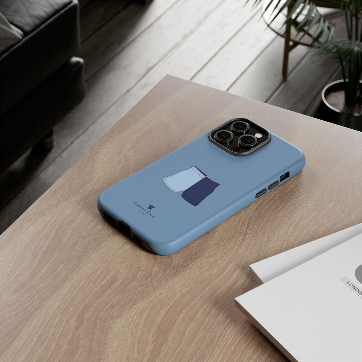 Blue Shorts Case