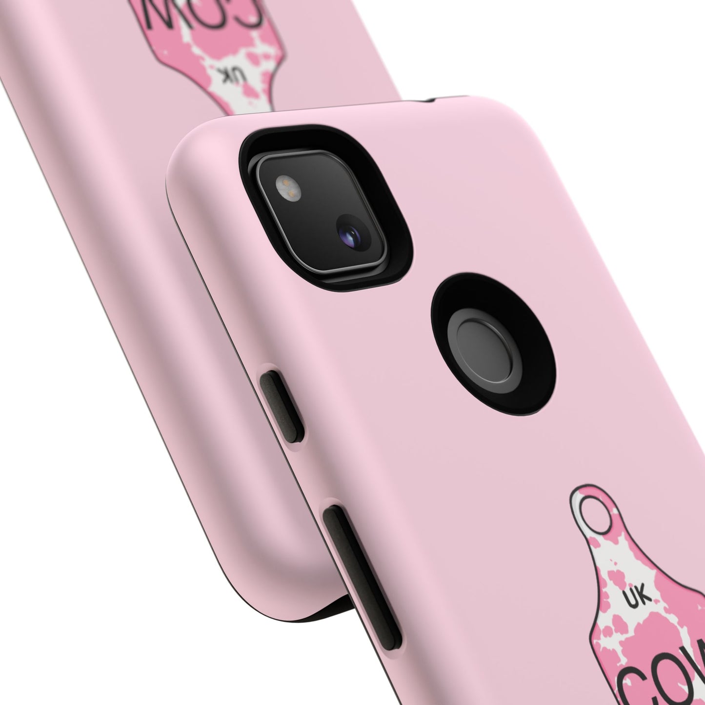 Android pink ear tag case