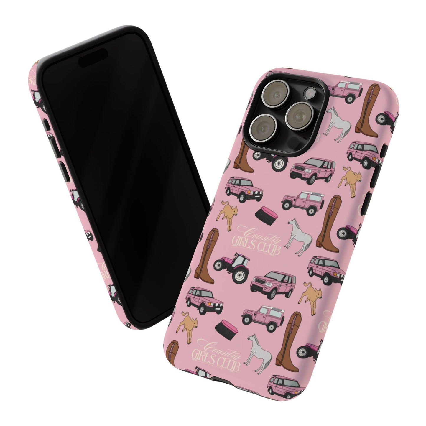 Pink Country Girls Club Case