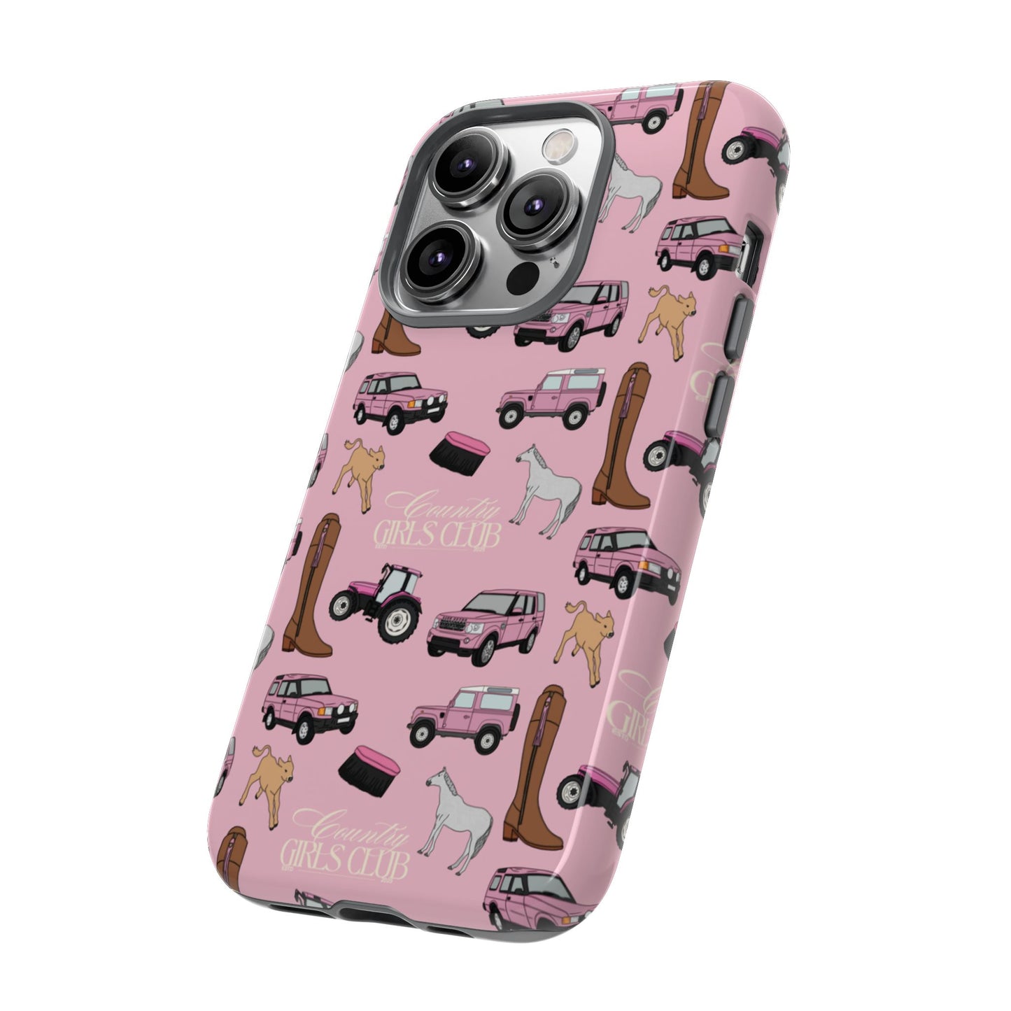 Pink Country Girls Club Case