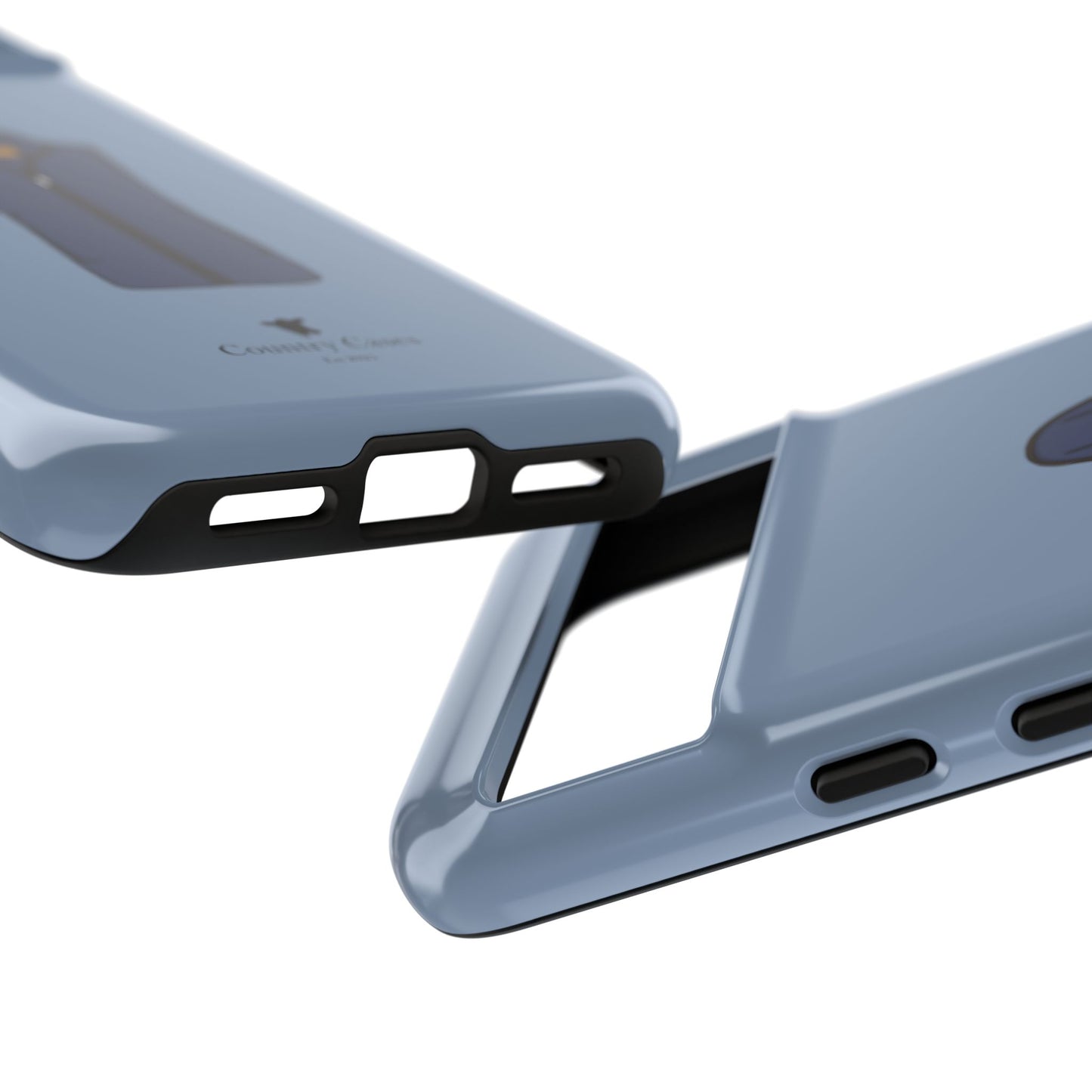 Android blue waistcoat case