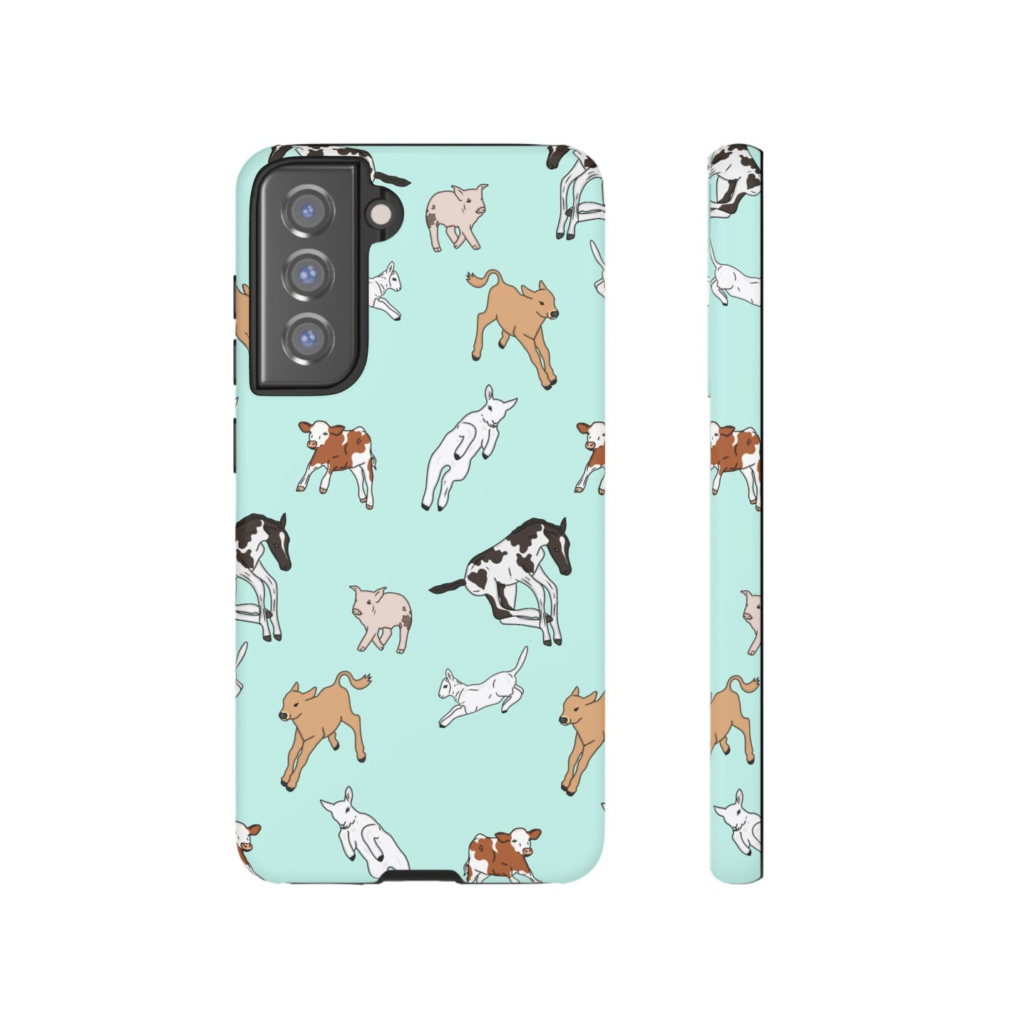Android farmyard Freinds Blue Case