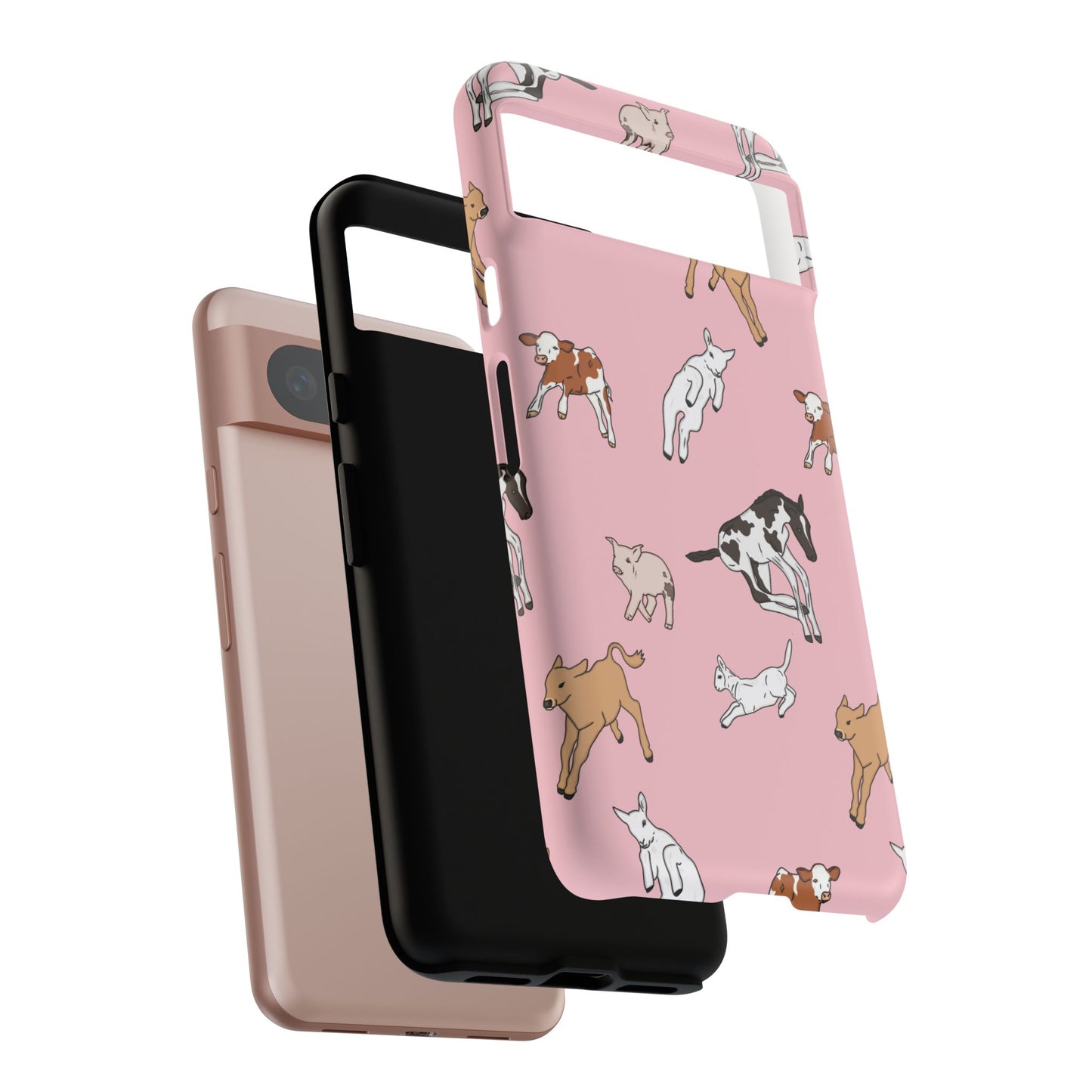 Android Farmyard Friends Pink Case