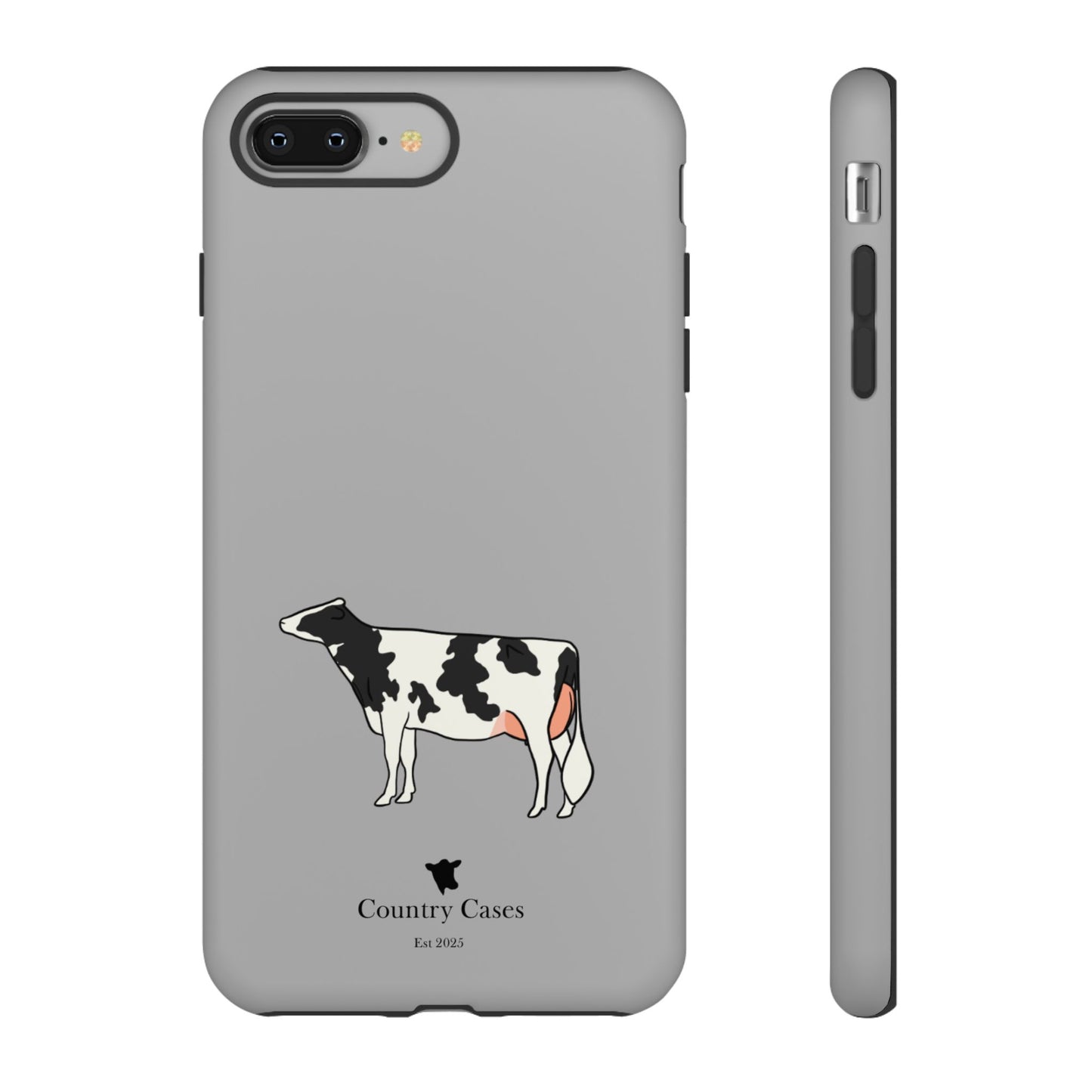 Black and white Holstein case