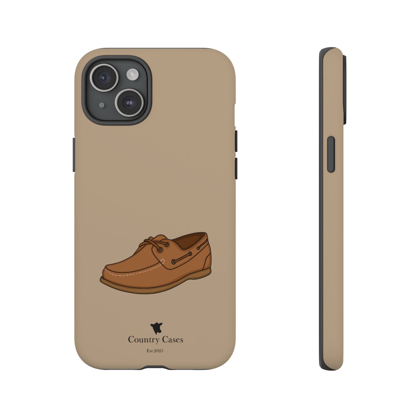 Classic boat shoe phone case