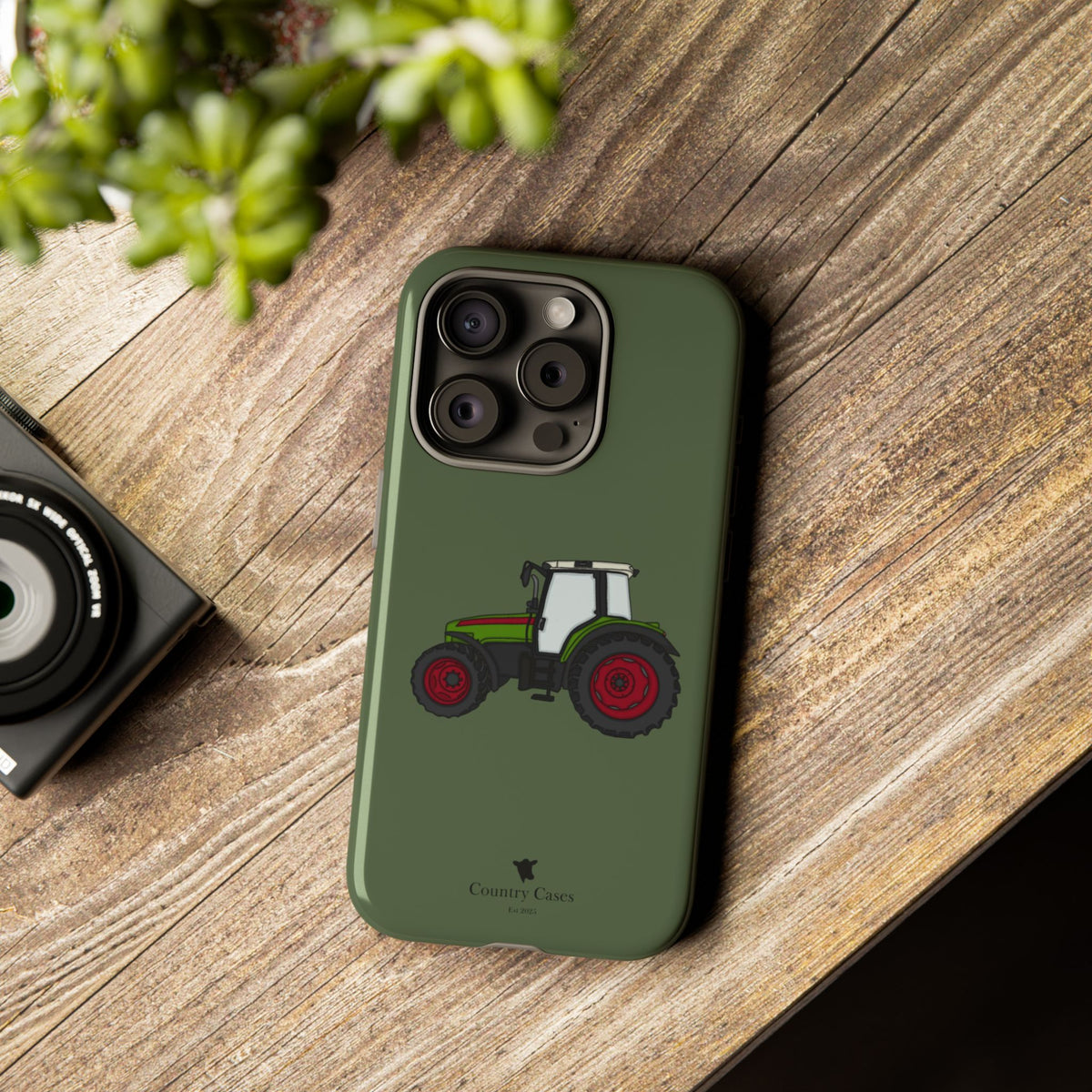 Green Tractor Case