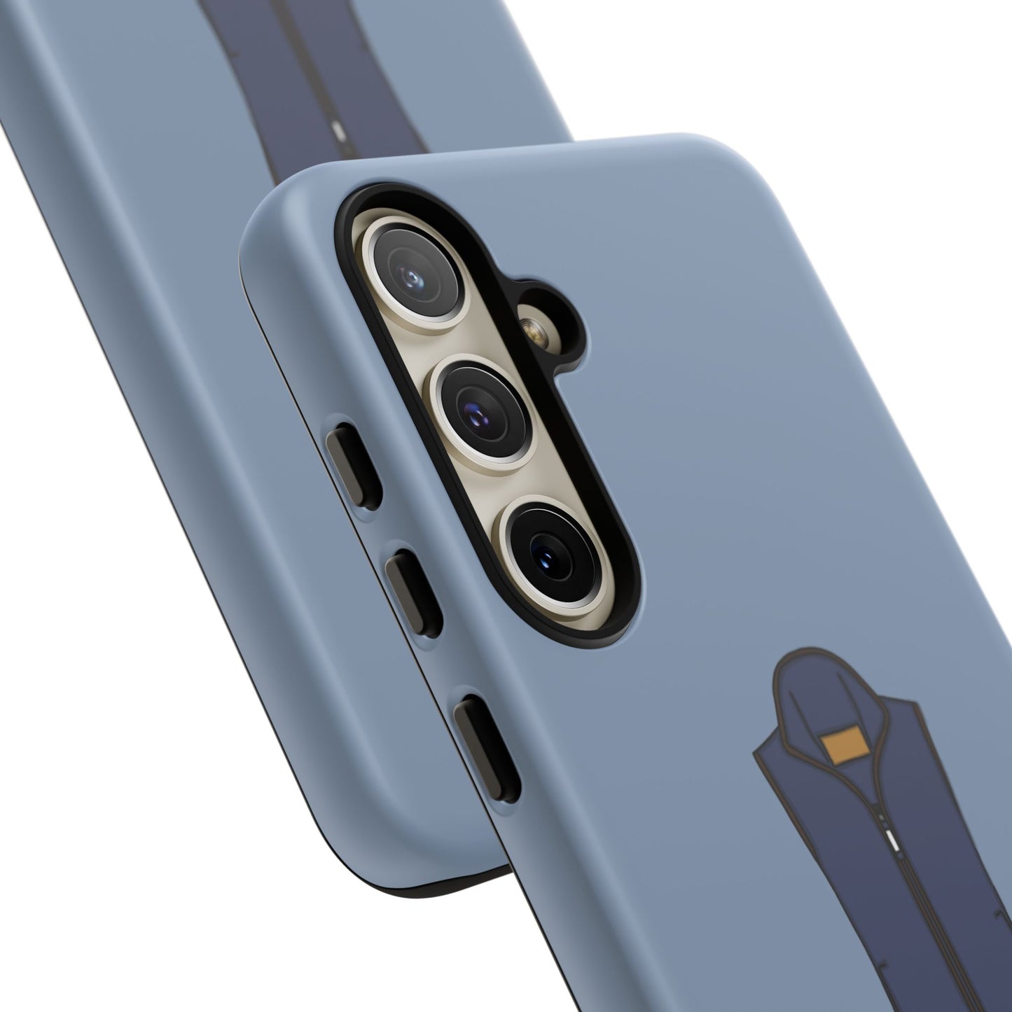 Android blue waistcoat case